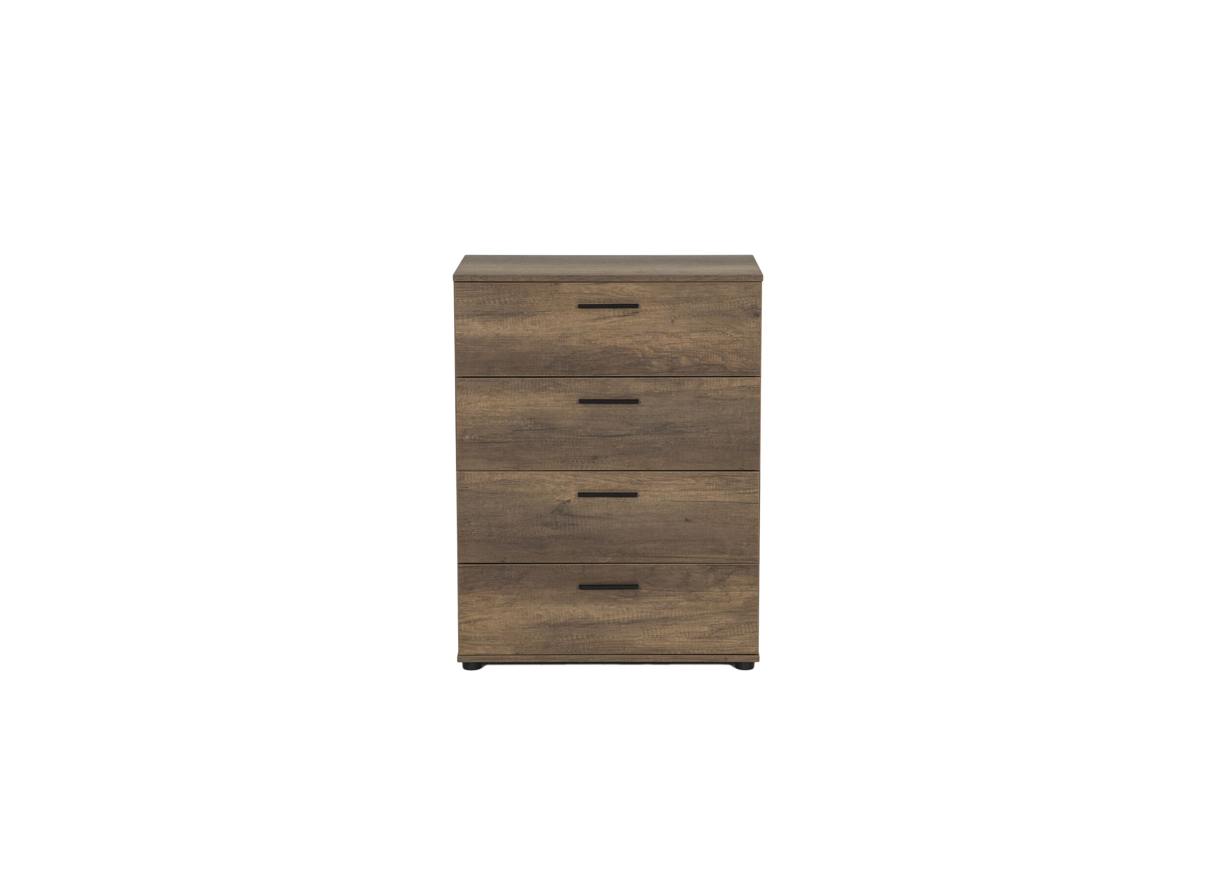 Aperçu - Commode Komodo 73x44x96cm - mélamine - noyer