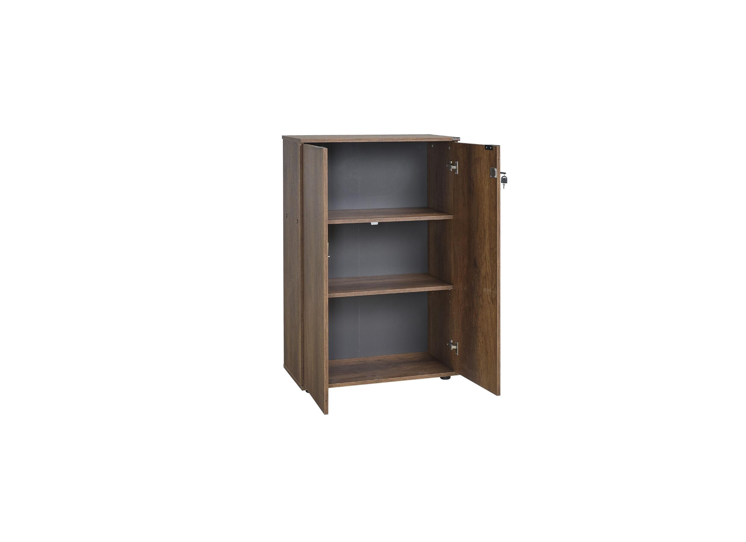 Disposition - Commode Meradi 72x34x109cm - melamine - oslo walnut