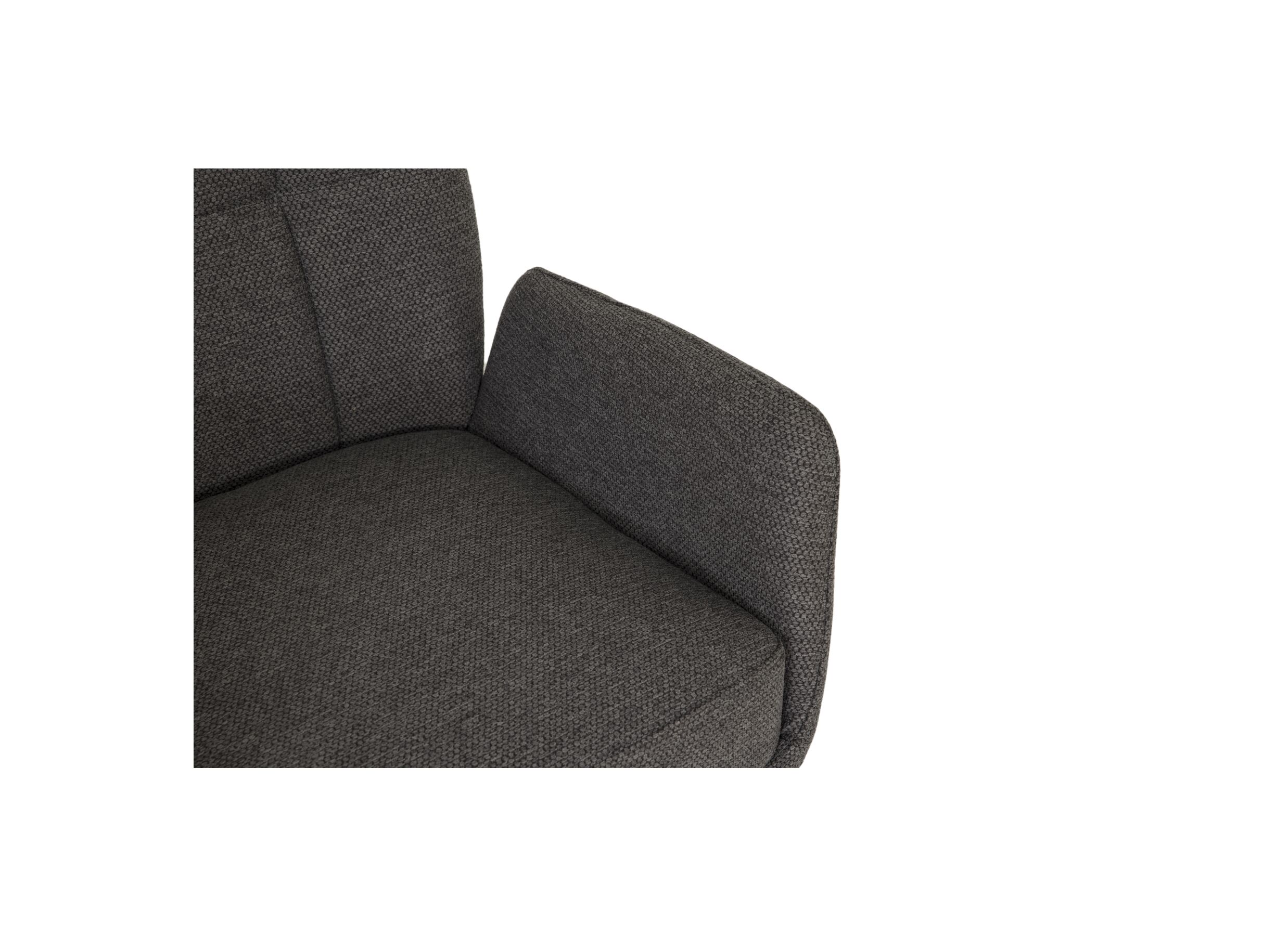 Draaistoel Getty 57x61x89cm - stof - grijs