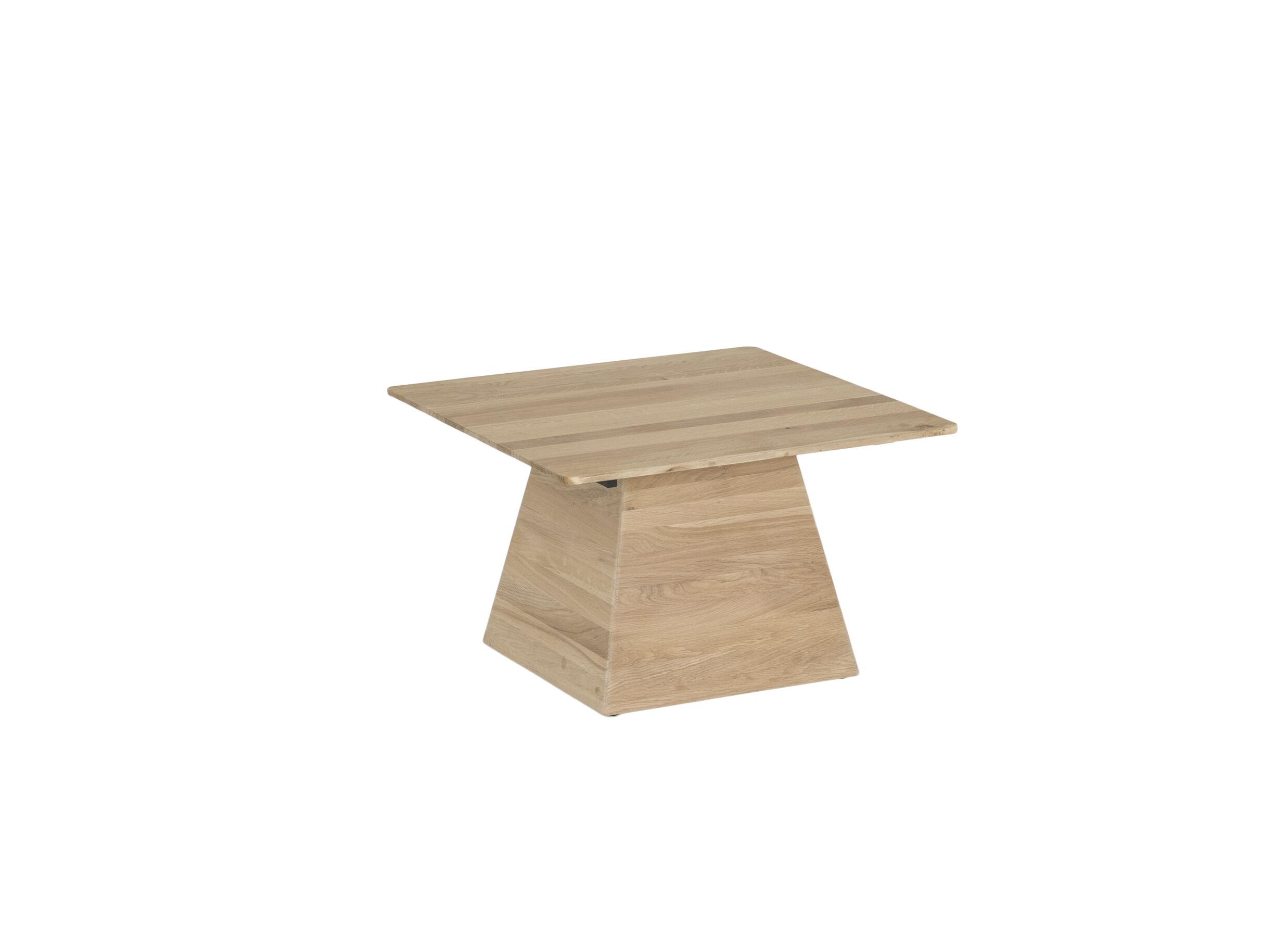 Salontafel Float 60x60x38cm - eik massief - naturel - Table basse Float 60x60x38cm - chêne massif - naturel
