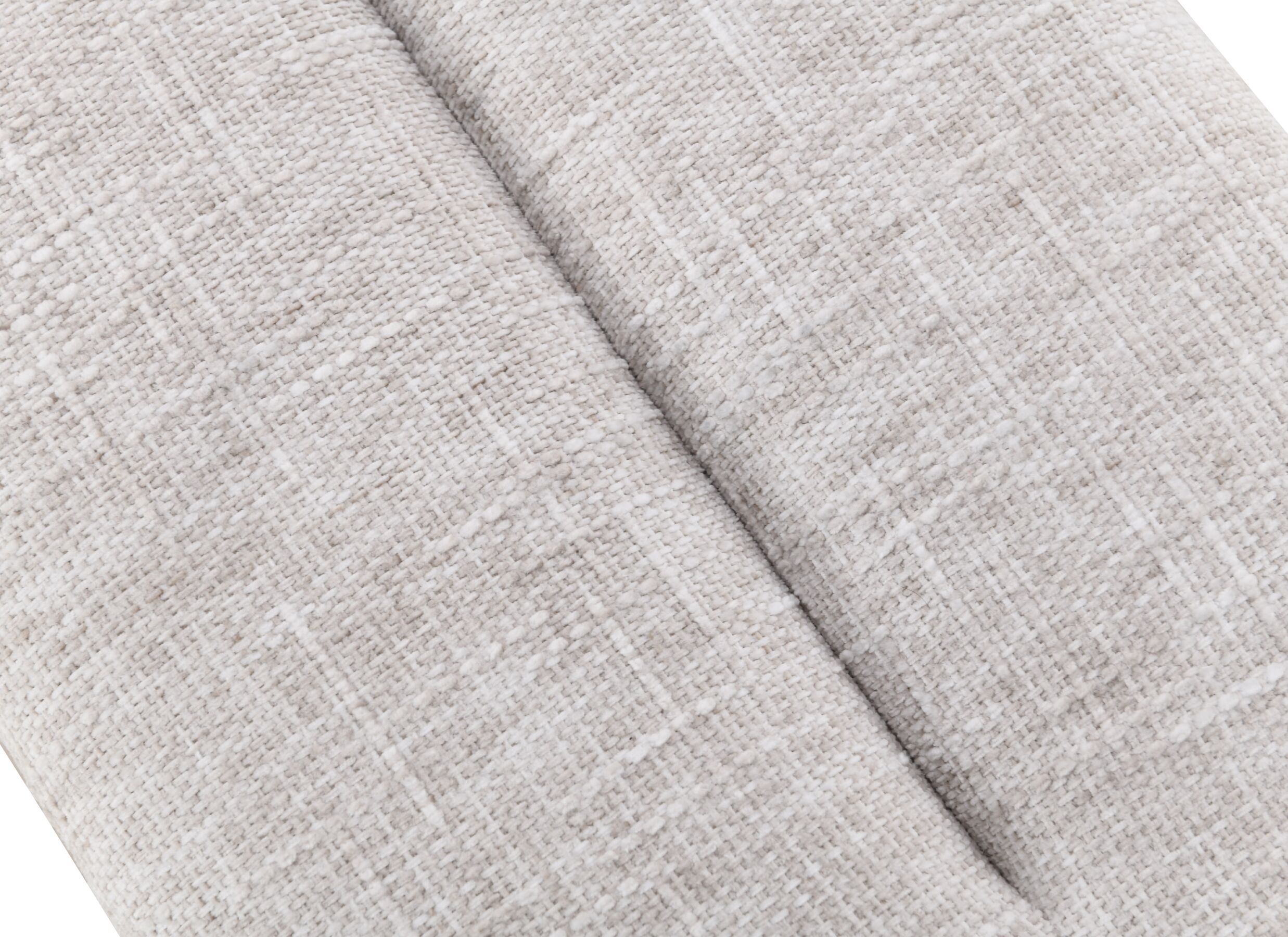 Detail - Coffre Nausicaa 120x44x44cm - tissu - beige