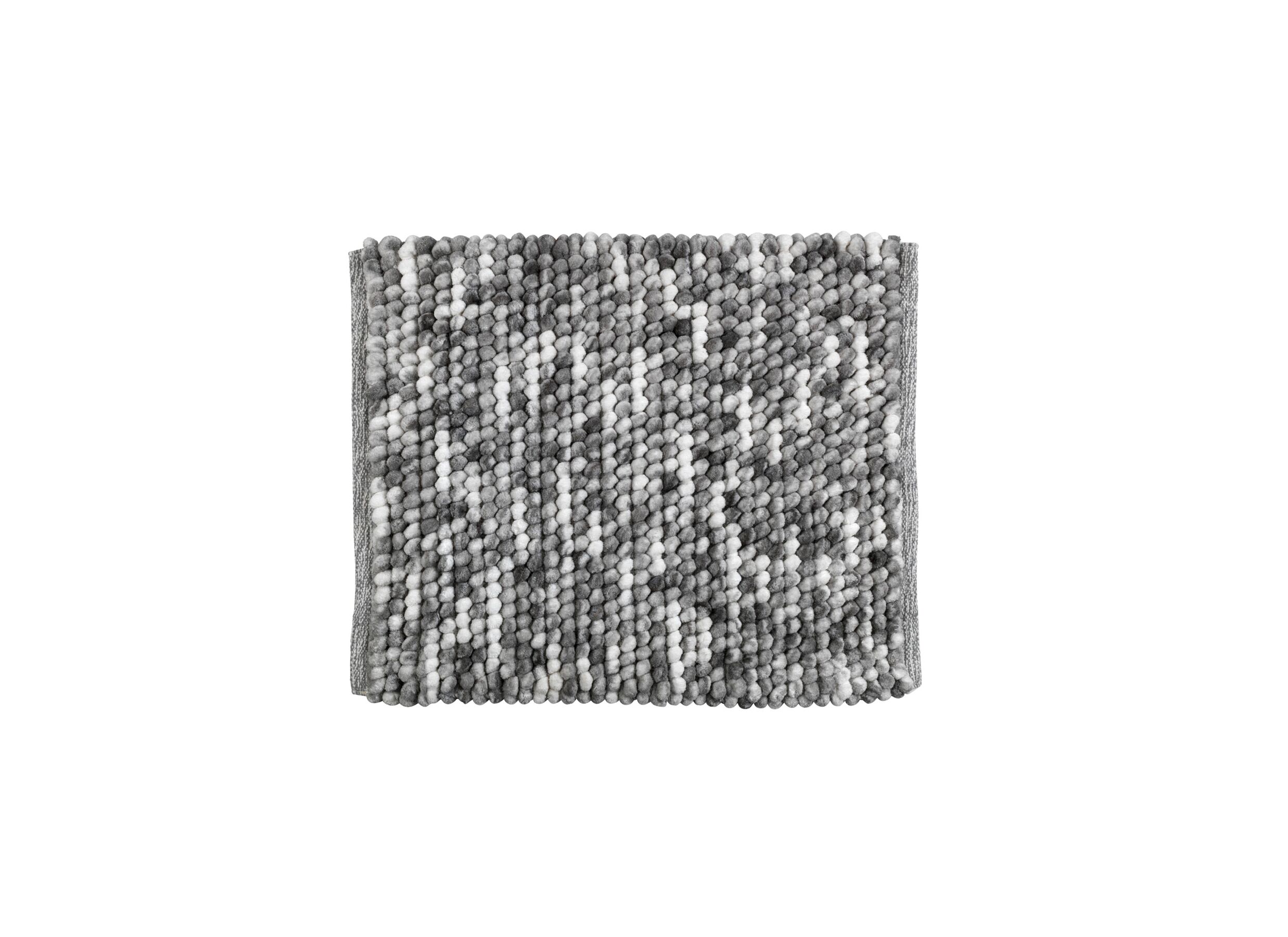 Tapis de bain Urdu 55x65cm gris - Tapis de bain Urdu 55x65cm gris