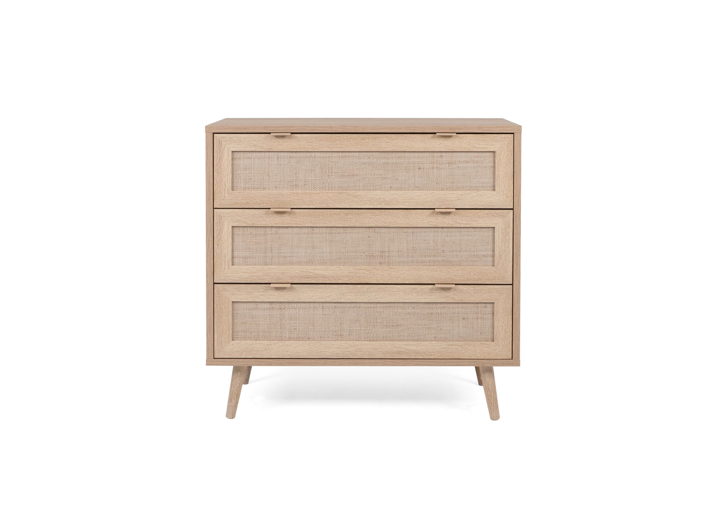 Commode Bali 80x40x80cm - mélamine - chêne sonoma