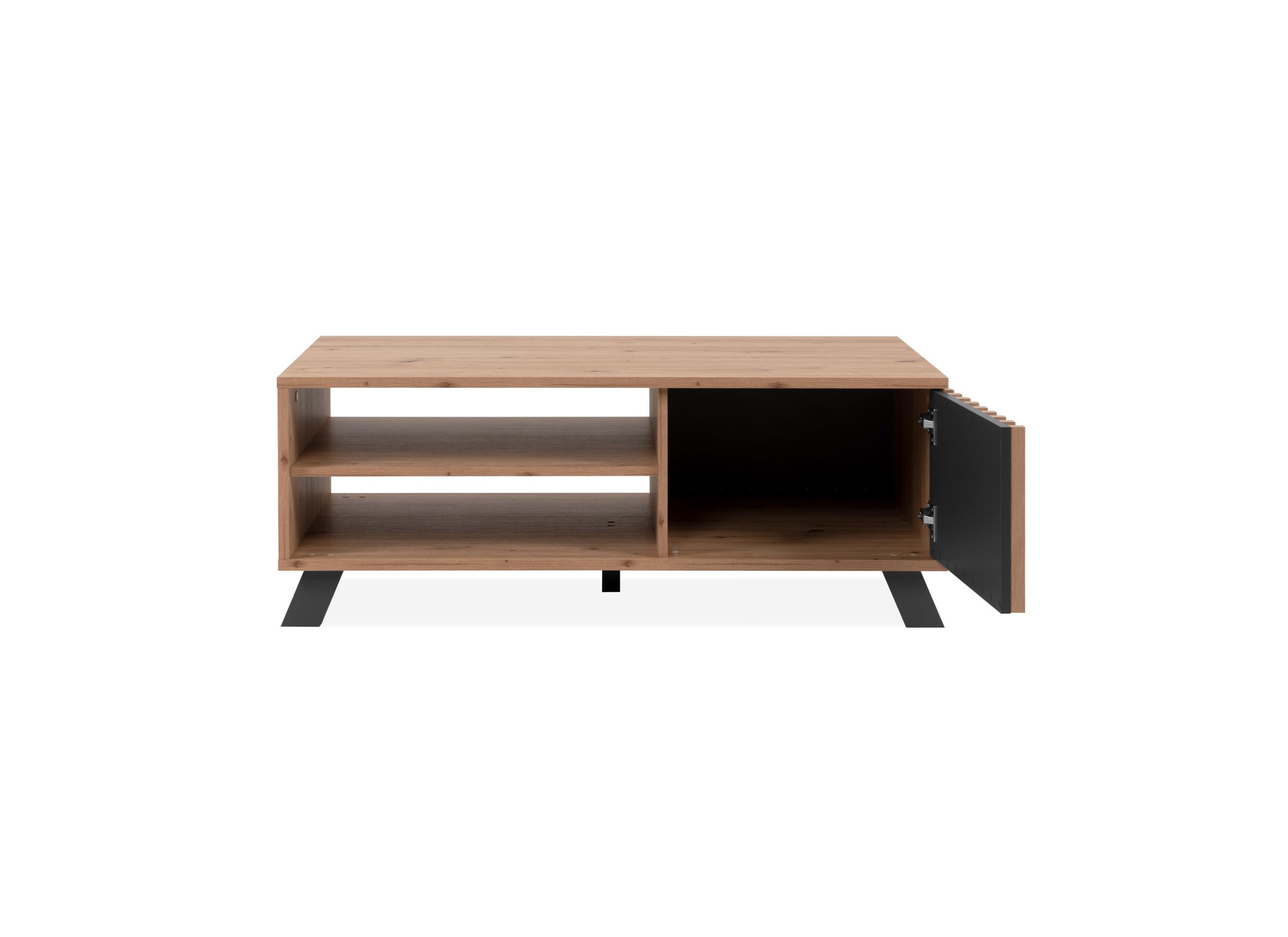 Disposition - Table basse Medan chêne artisanal