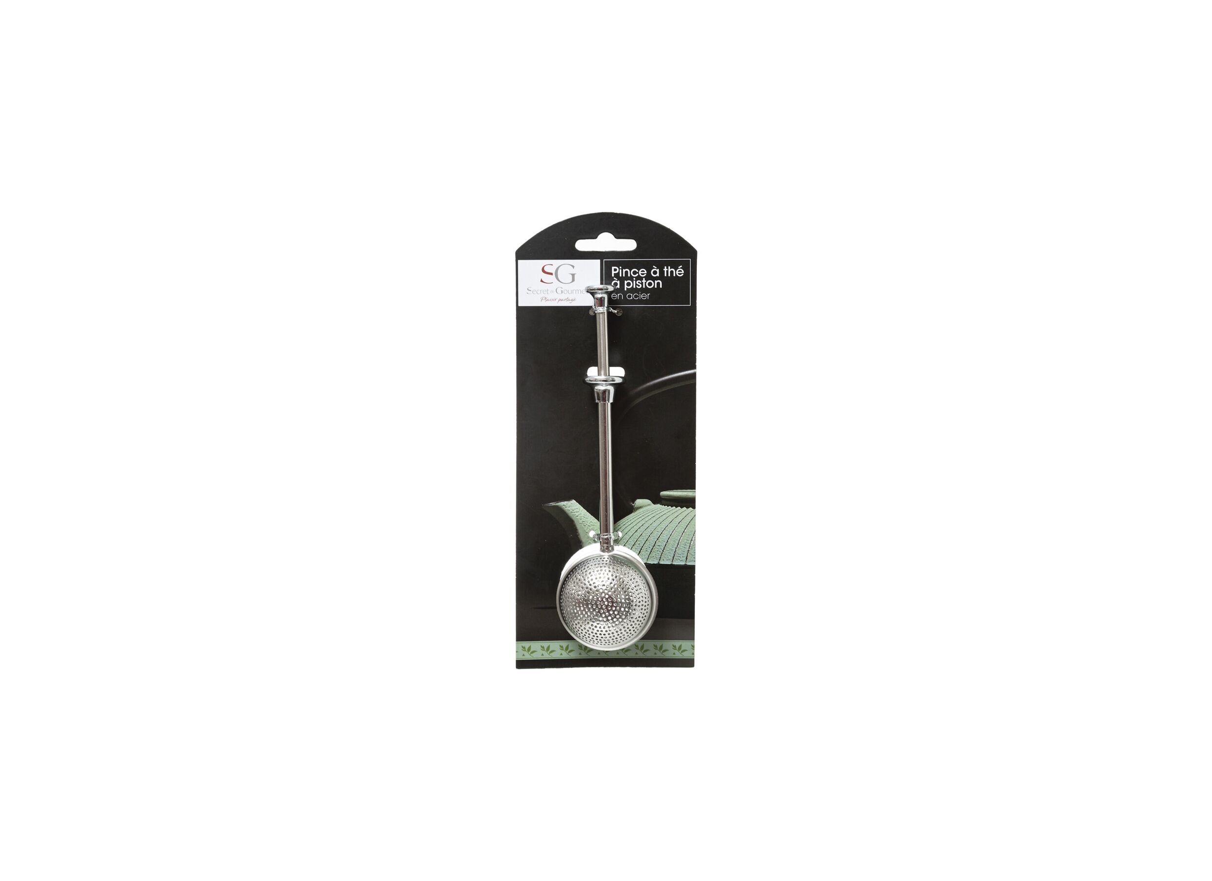 Aperçu - Boule à thé avec piston