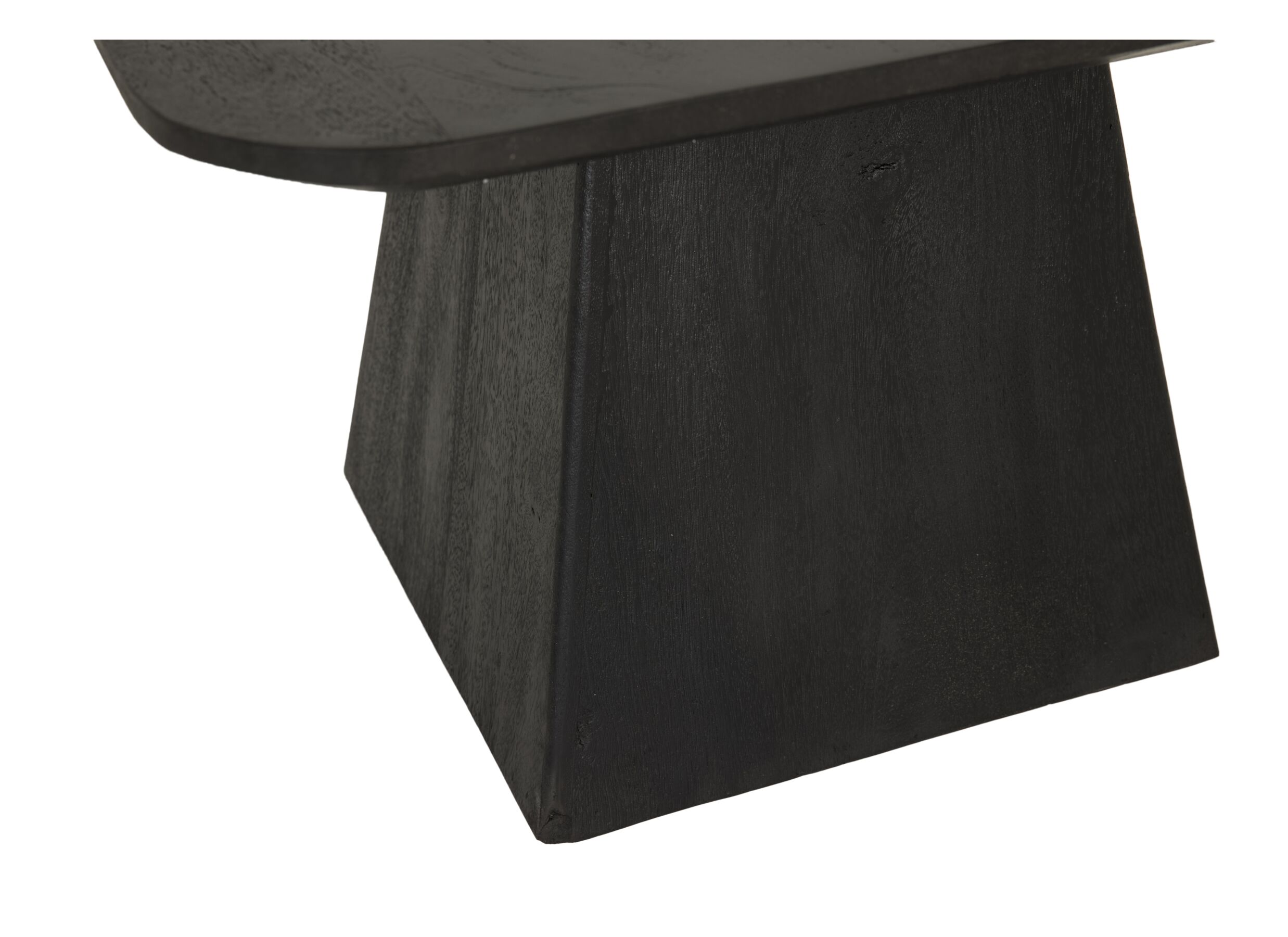 Table basse Thalia 60x60cm - mangue massif - noir