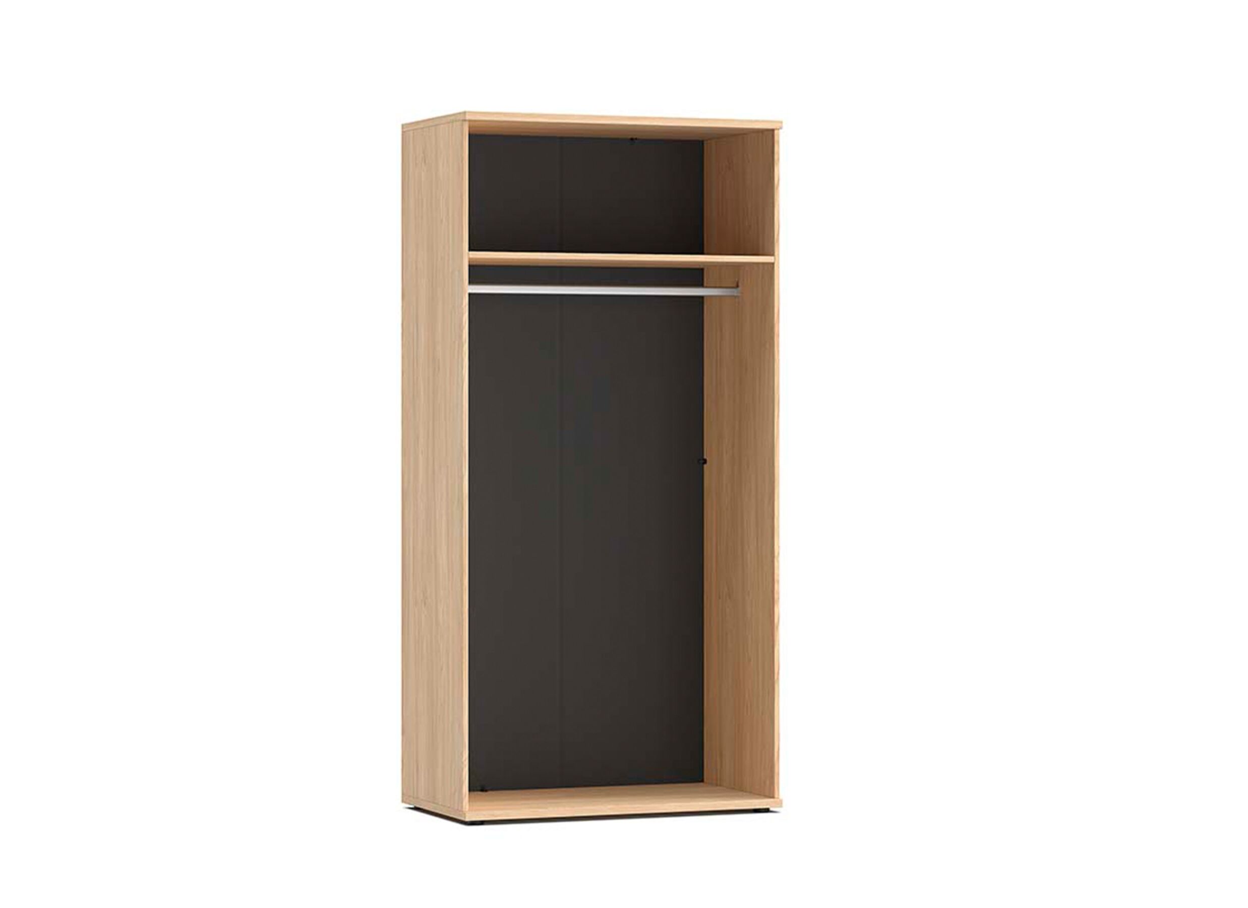 Disposition - Garde-robe Gloria 100cm - mélamine - sheffield acacia