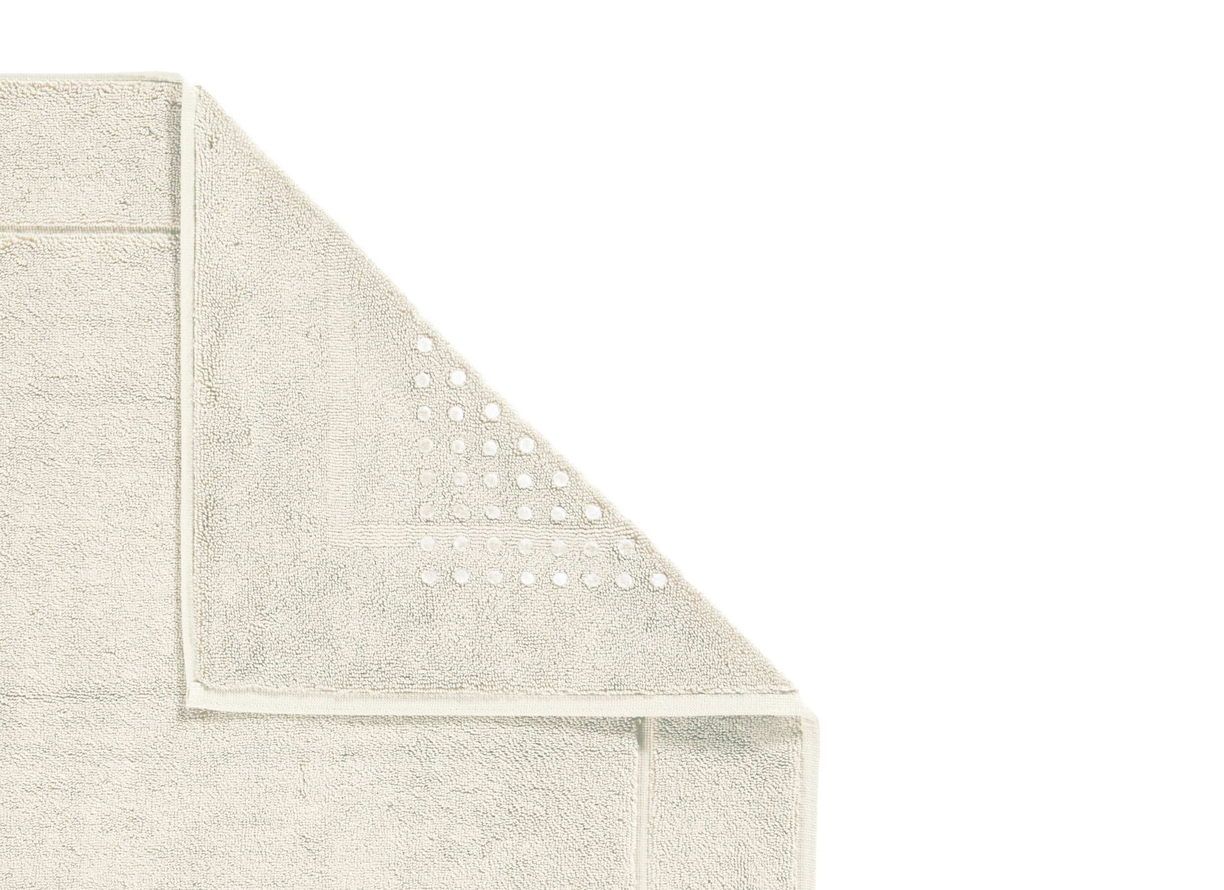 Detail - Tapis de bain London 70x120cm - coton - jasmin avec antidérapant