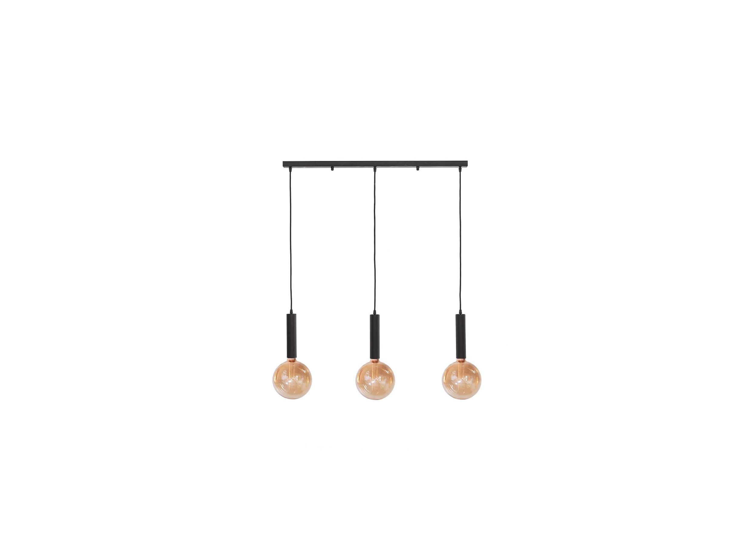 Suspension 85x5cm 3xE27 rouille - Suspension 85x5cm 3xE27 rouille