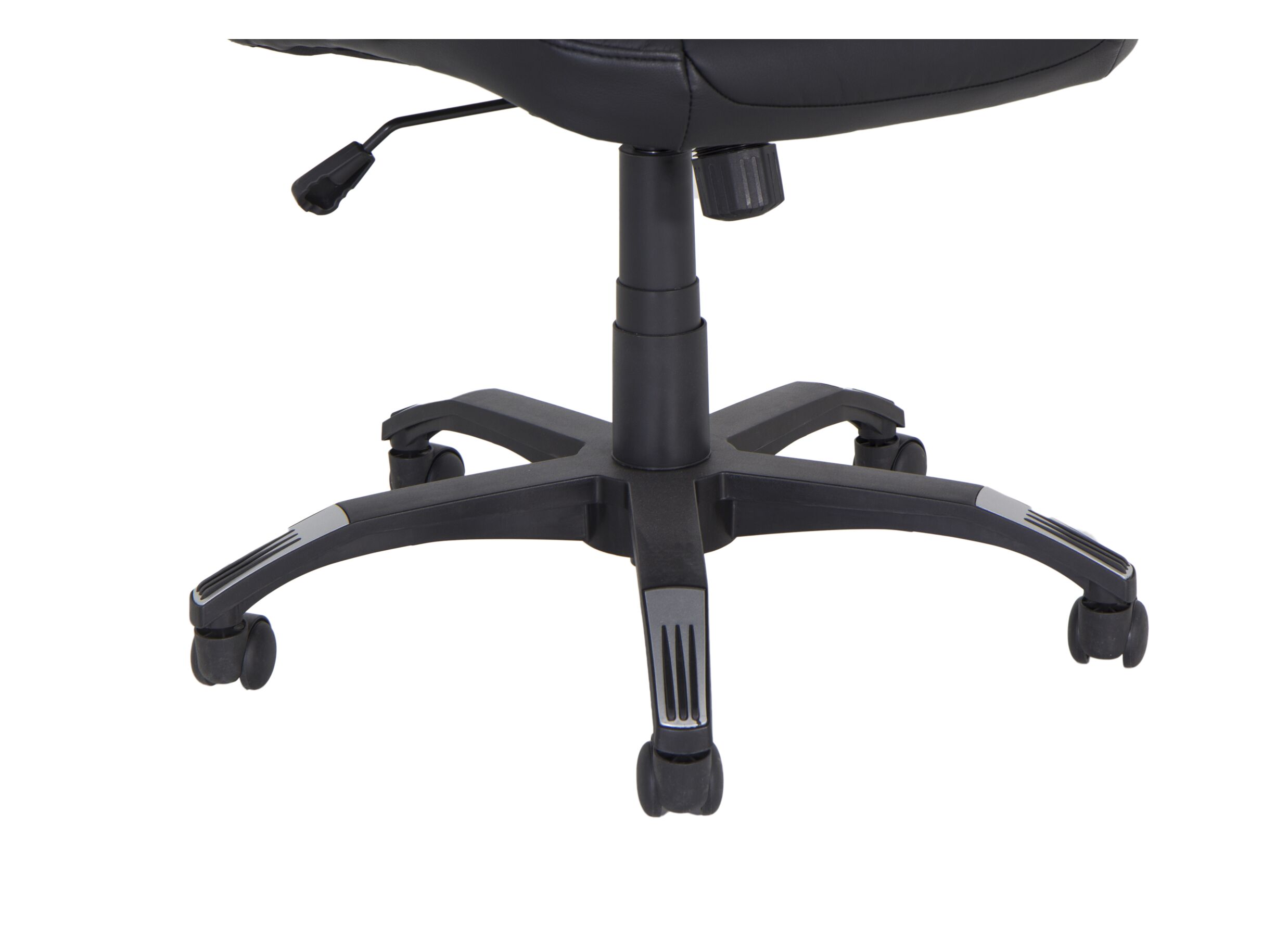 Bureaustoel Njet 68x74x115cm - lederlook - zwart