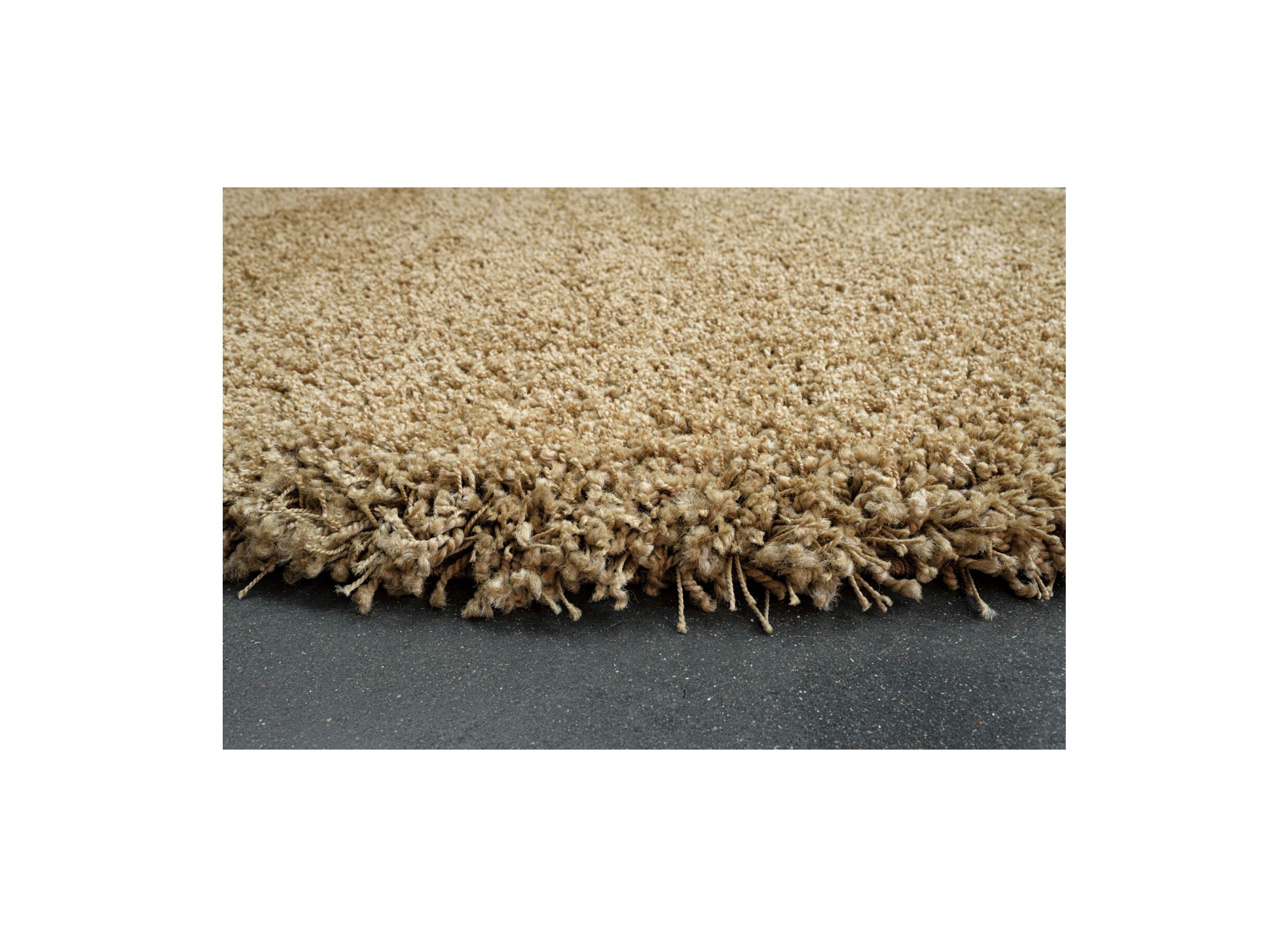 Detail - Tapis rond Twister Ø160cm - polyropylène - or