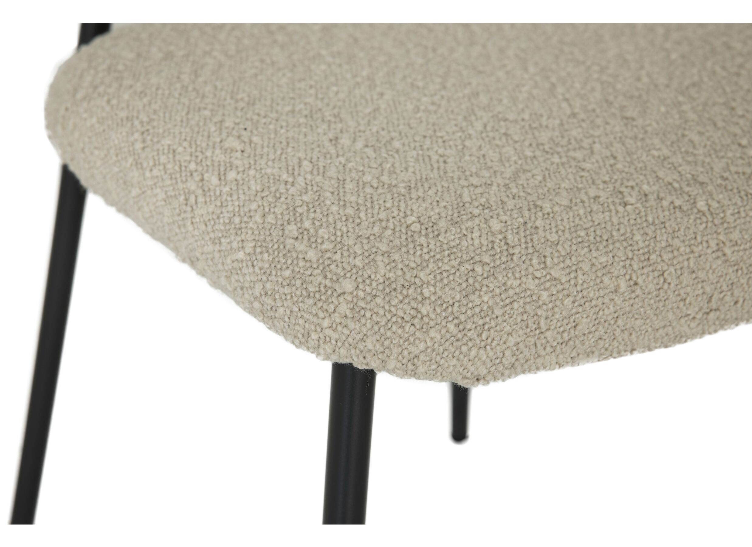 Stoel Jumper 46x53x79cm - stof - beige