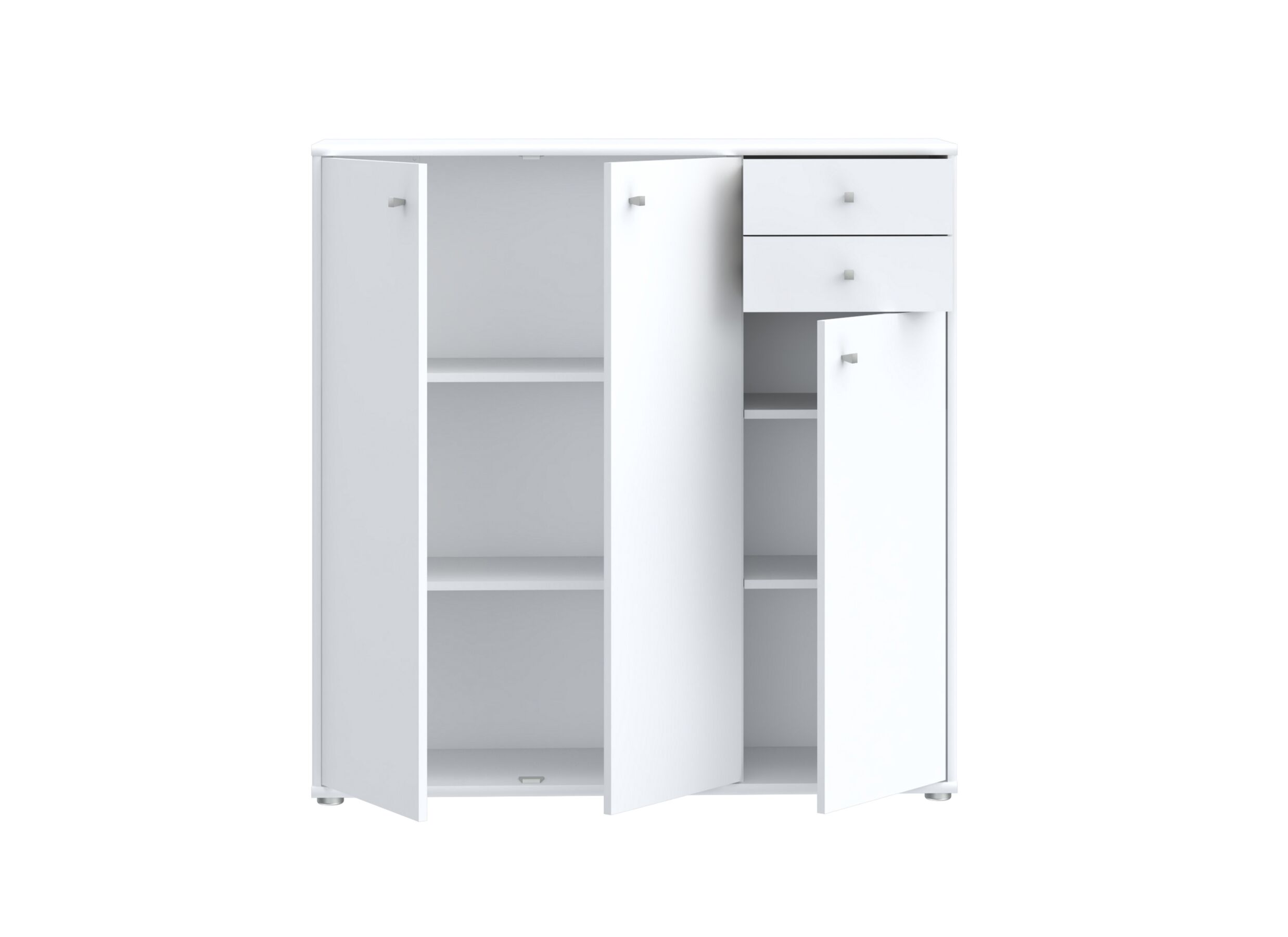 Disposition - Commode Topic 109x35x111cm - décor - blanc