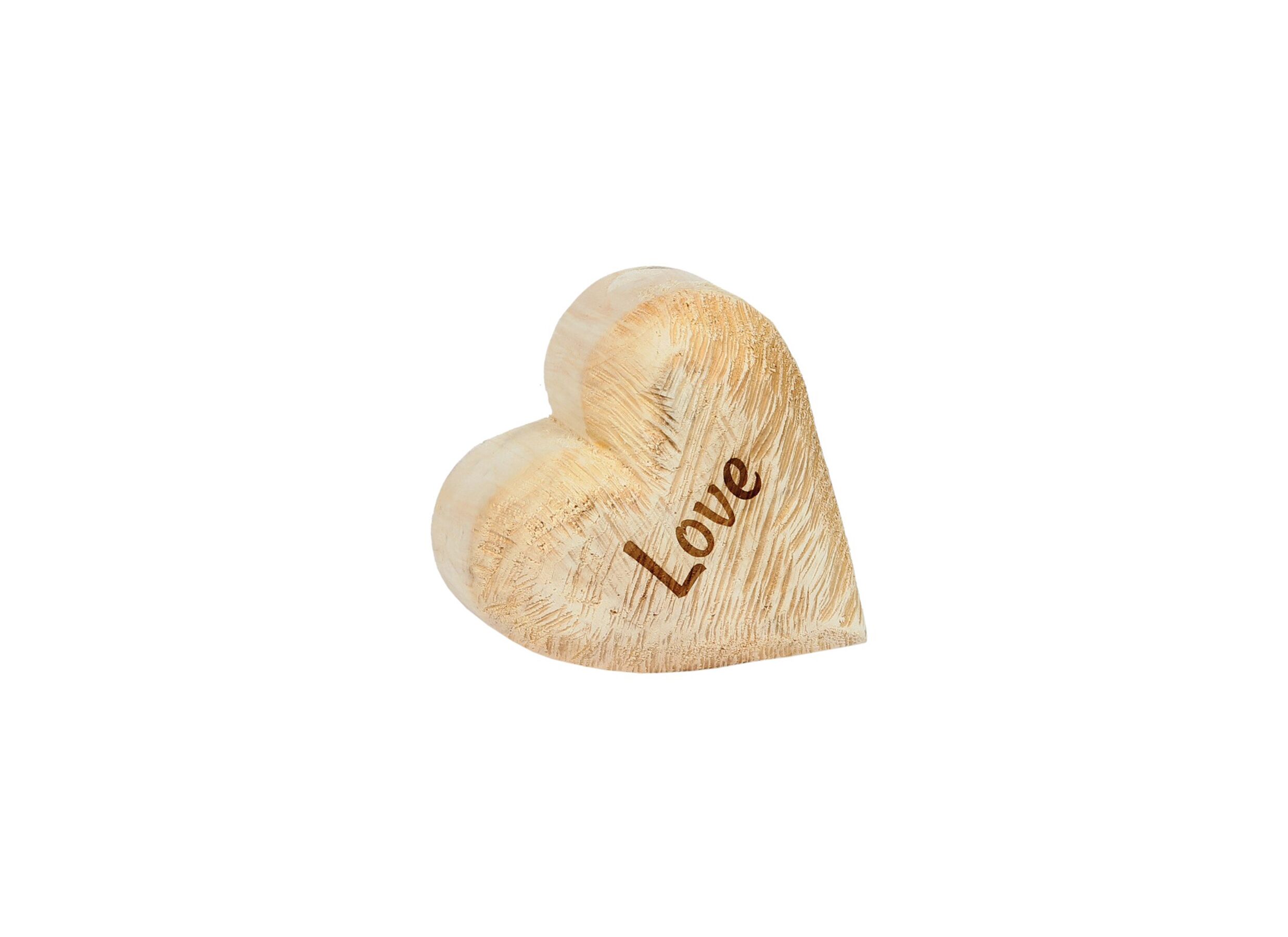 Déco Hart Populier Love H15cm - Déco Hart Populier Love H15cm