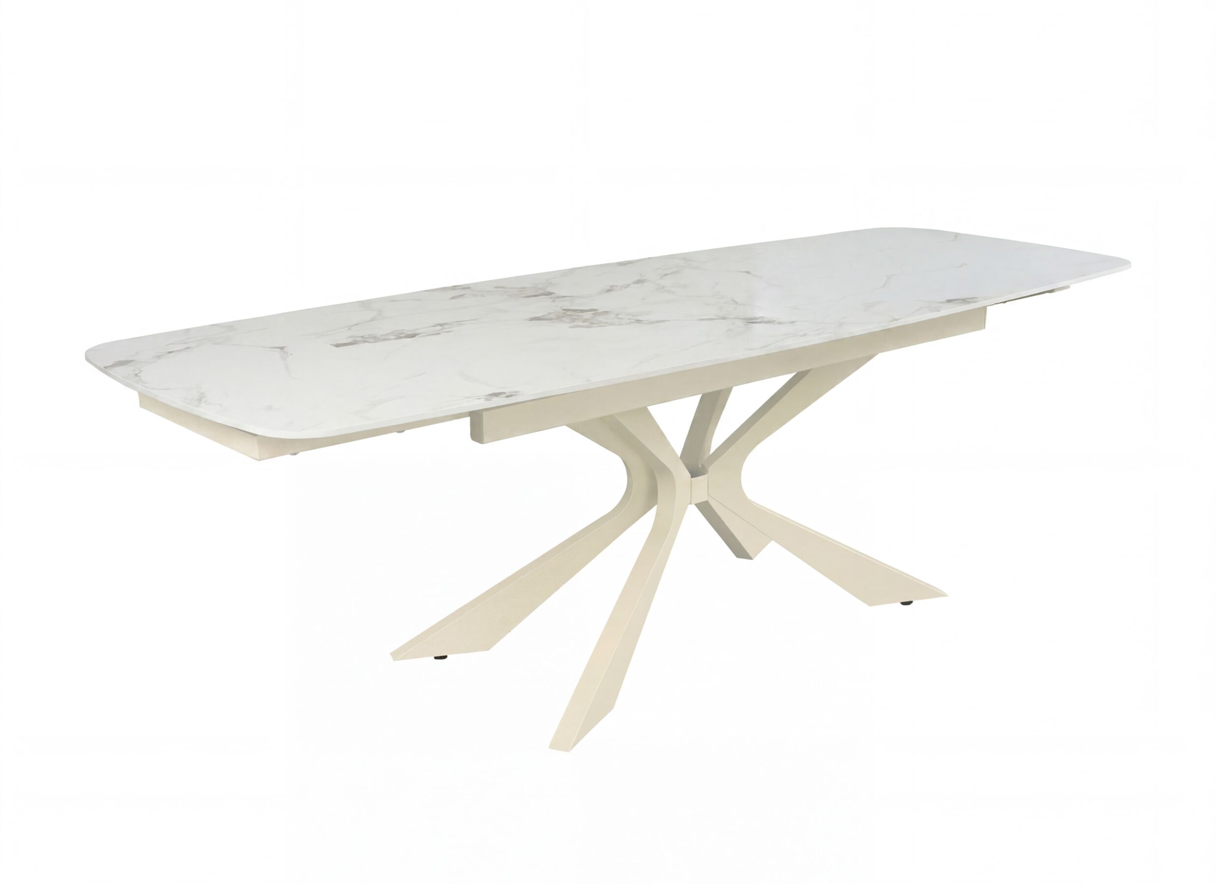 Aperçu - Table Kauri 160-200-240x90cm - céramique - beige