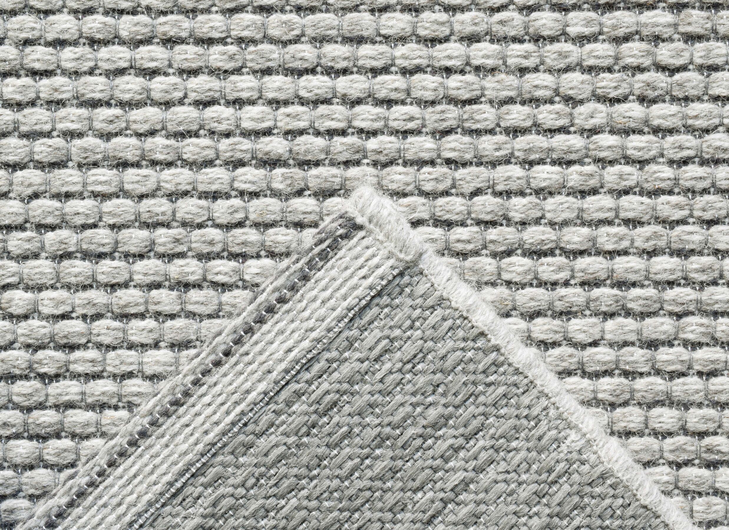 Detailfoto - Tapijt Himalaya 280x380cm - wol - lichtgrijs