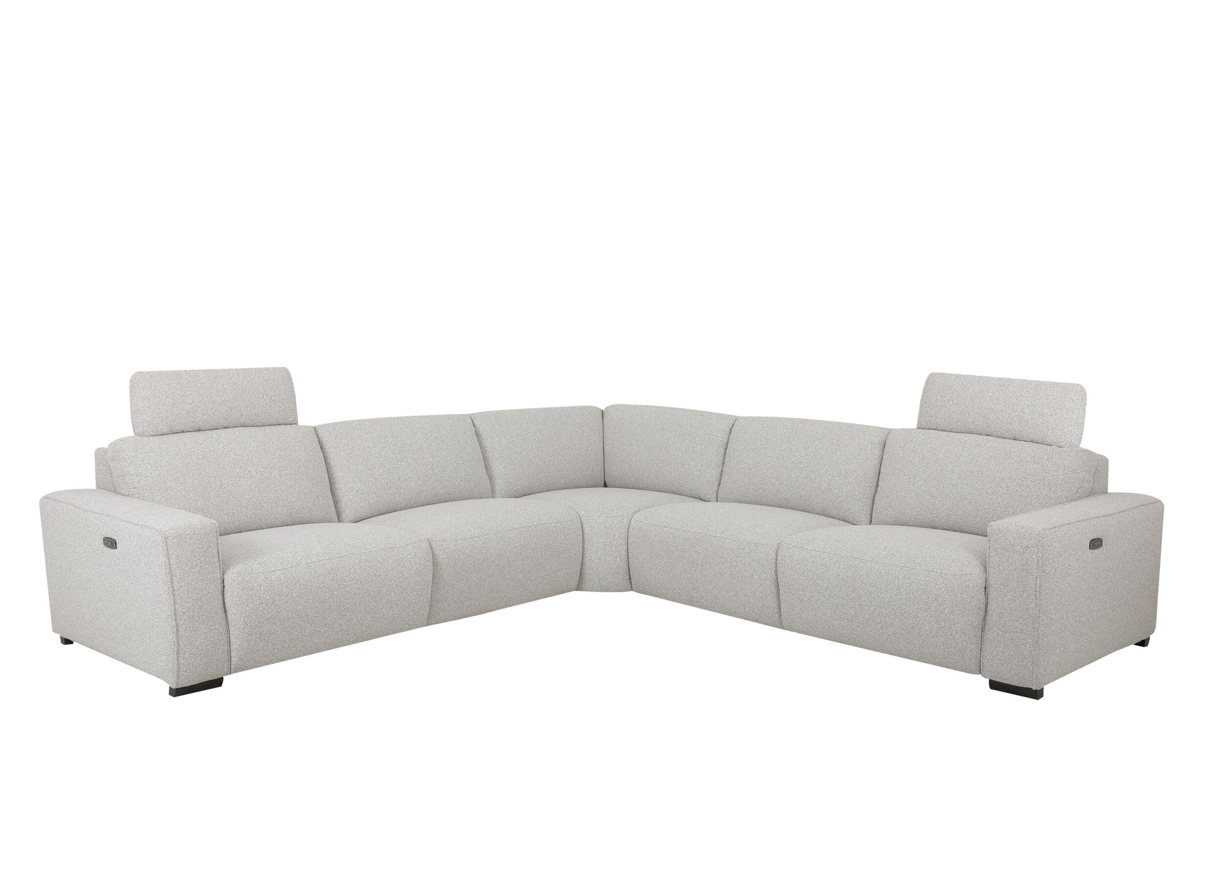 Hoofdfoto - Hoeksalon Delta 300x300cm - stof - grijs met relax