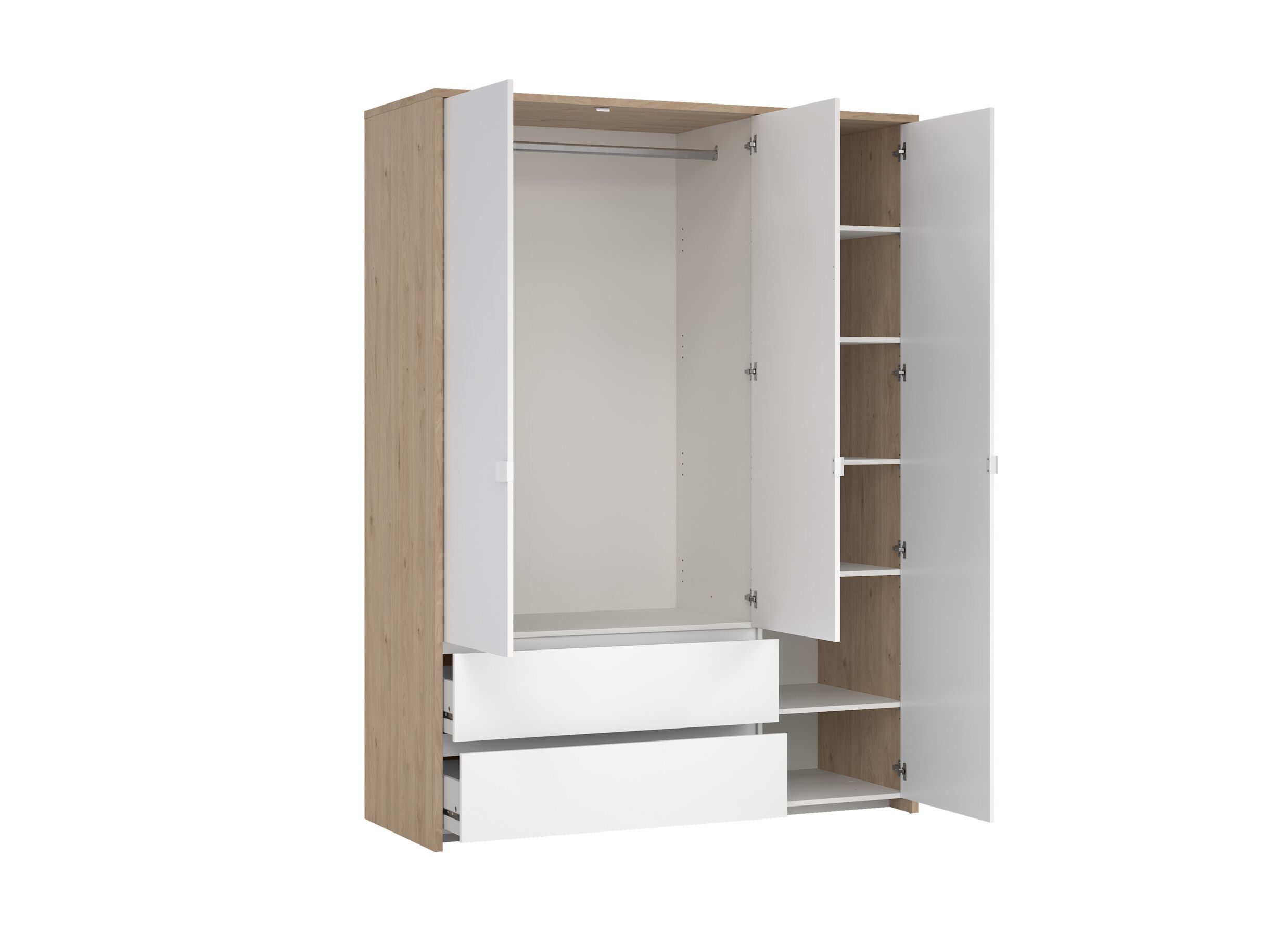 Disposition - Garde-robe Next 149x58xH202cm - décor - blanc & jackson hickory