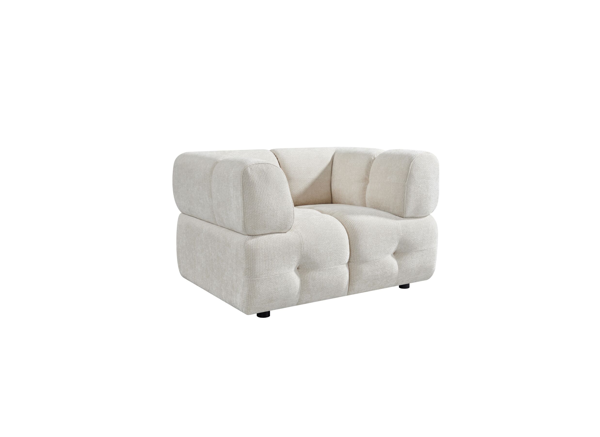 Zetel Tortuga 1-zit - polyestervezel - beige - Zetel Tortuga 1-zit - polyestervezel - beige