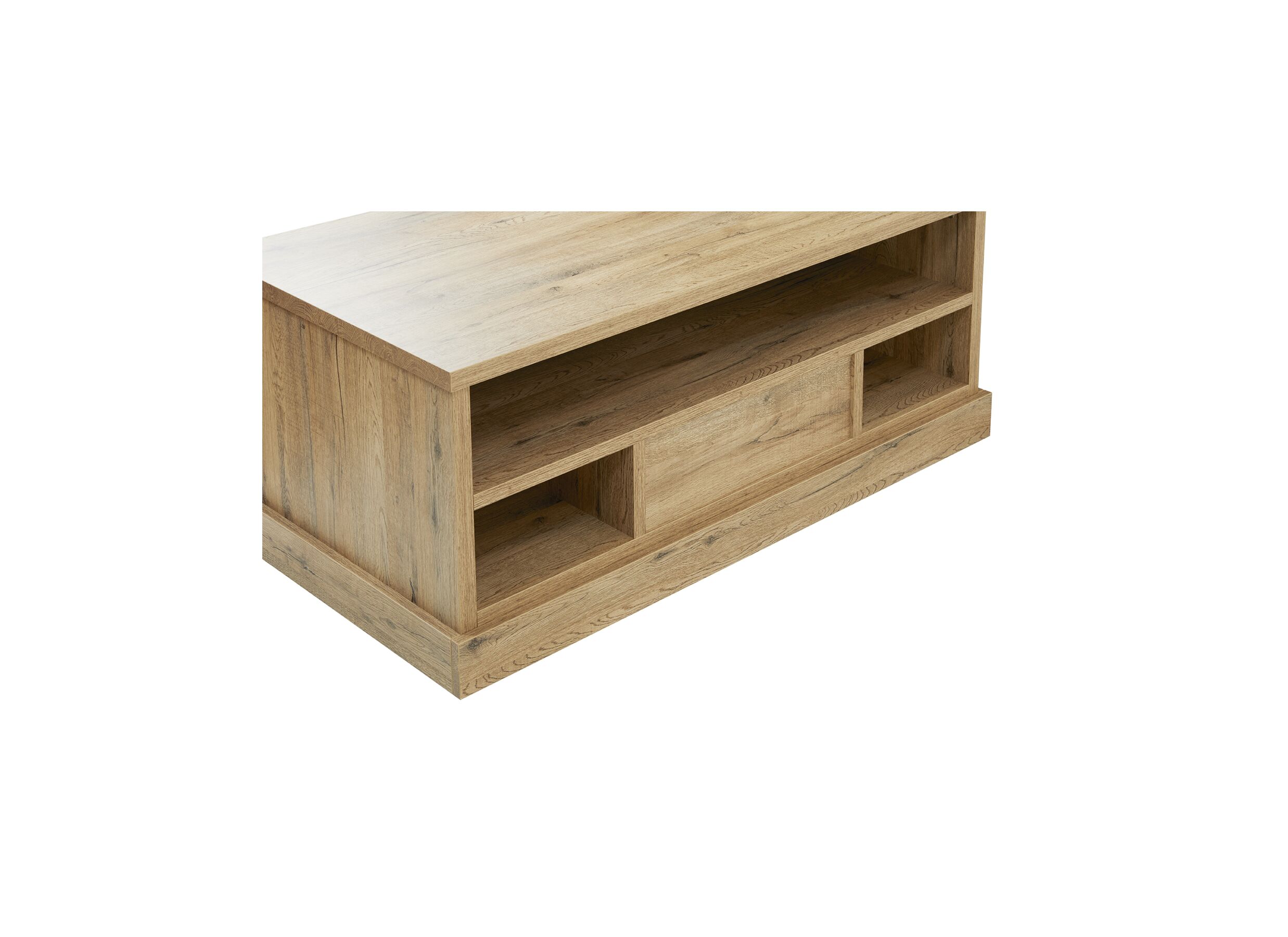 Table basse Piero brun avec rangement
