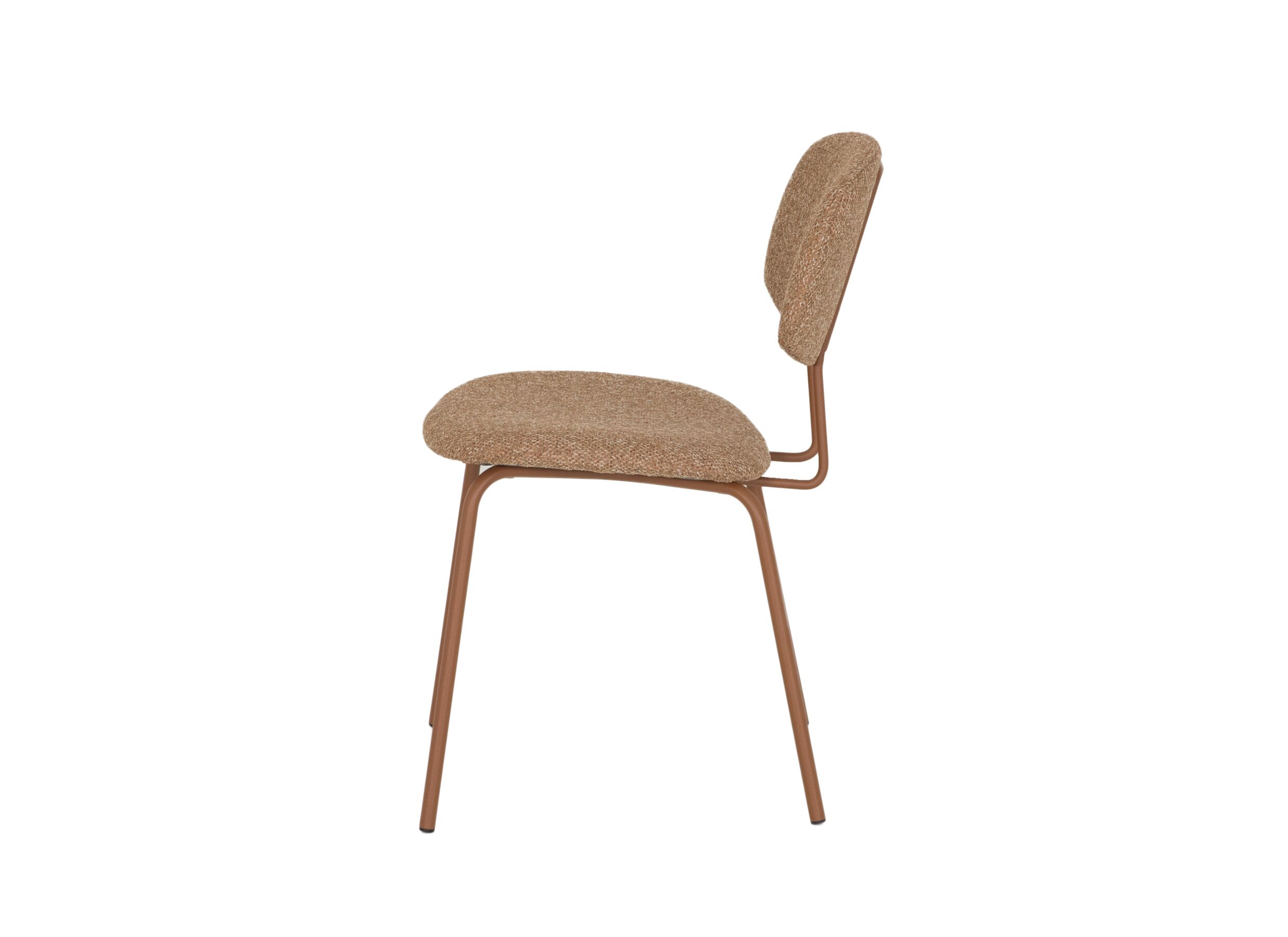 Chaise Bistro 47x57x79cm - fibre polyester - orange