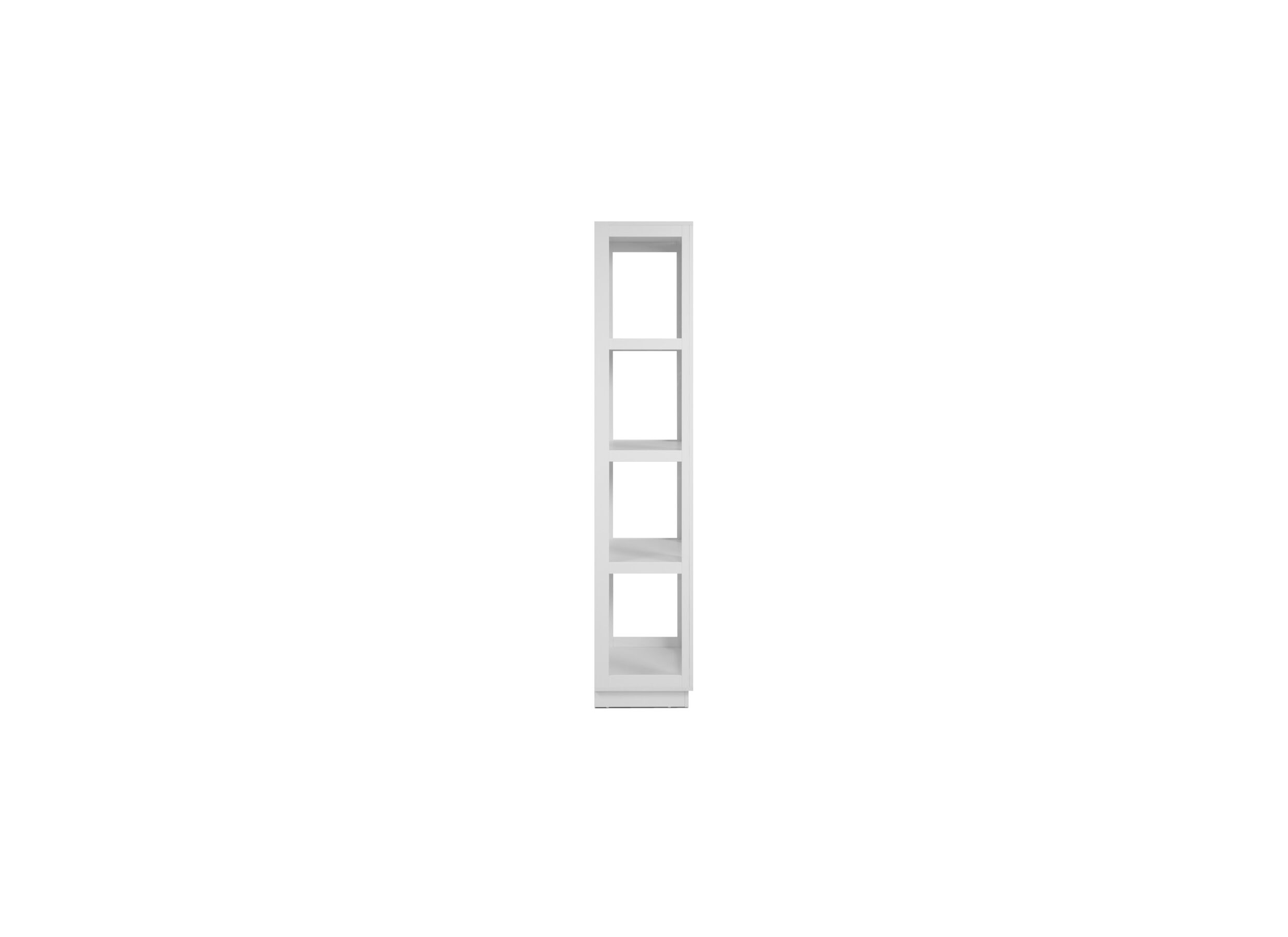 Overzichtsfoto - Vitrinekast Arles 56cm - melamine - wit
