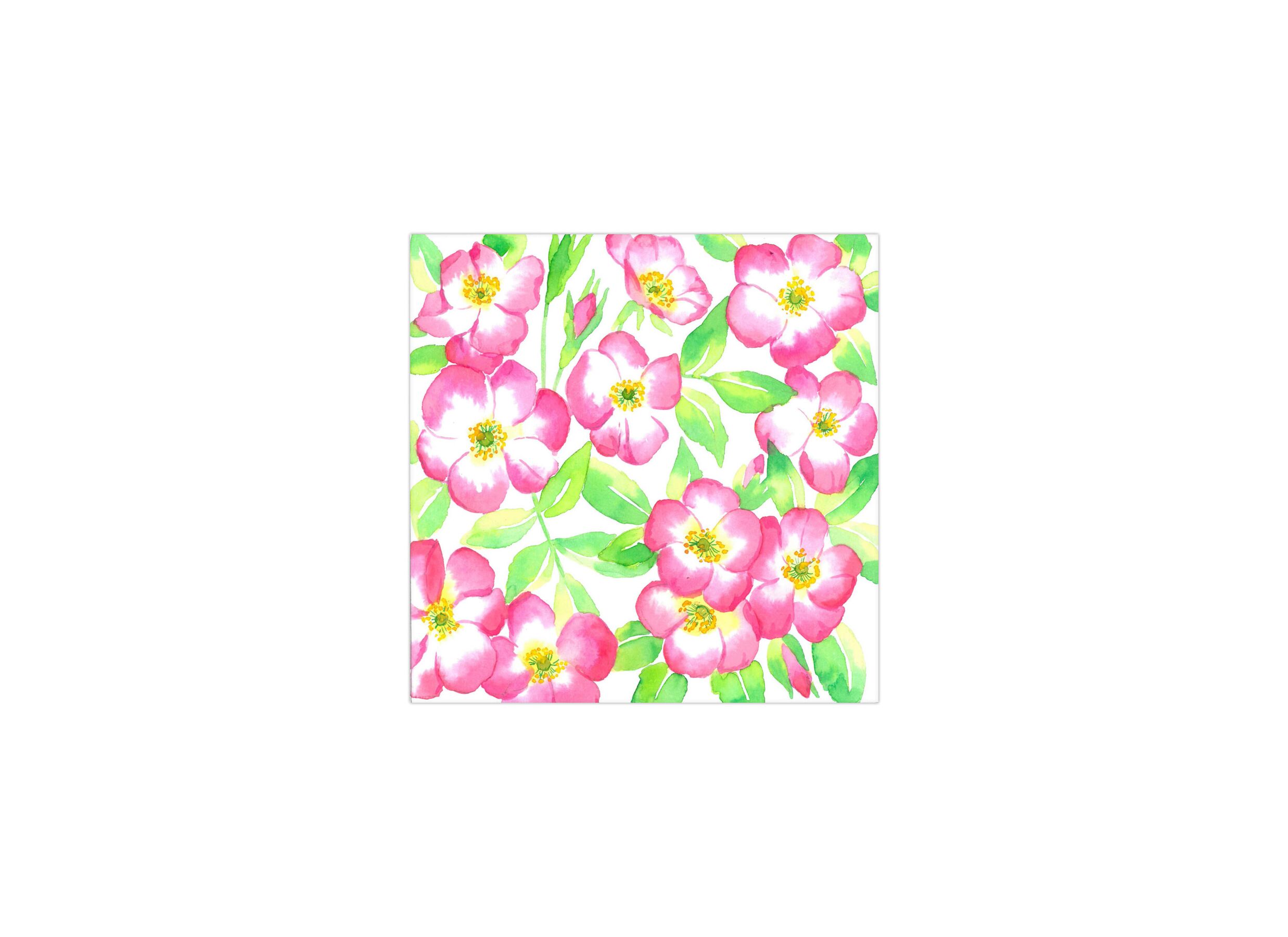 Serviette Aubepine 33x33cm multicolore 20 pièces - Serviette Aubepine 33x33cm multicolore 20 pièces