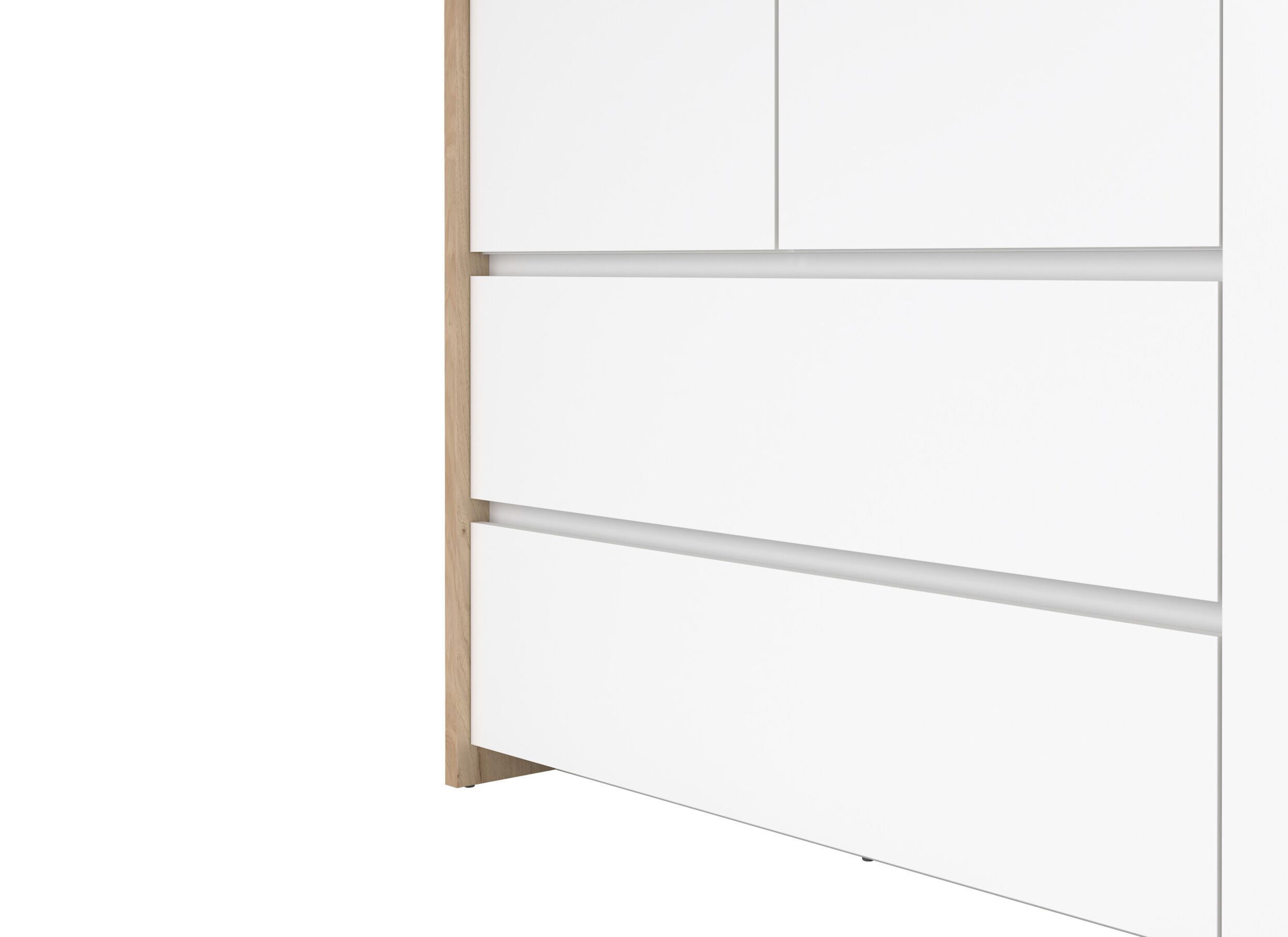 Detail - Garde-robe Next 149x58xH202cm - décor - blanc & jackson hickory