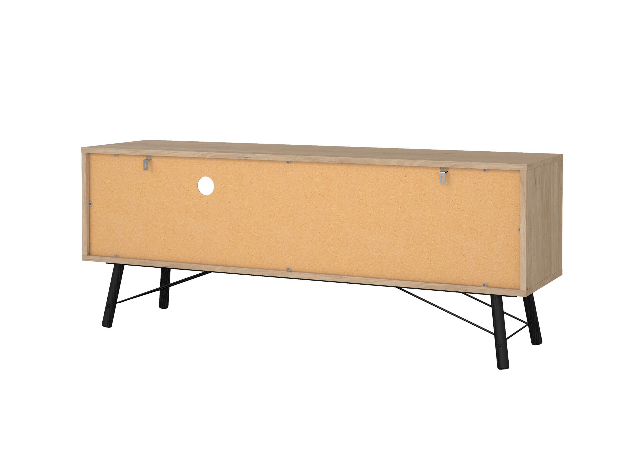 Aperçu - Meuble TV Ry 151cm - décor - marron & noir
