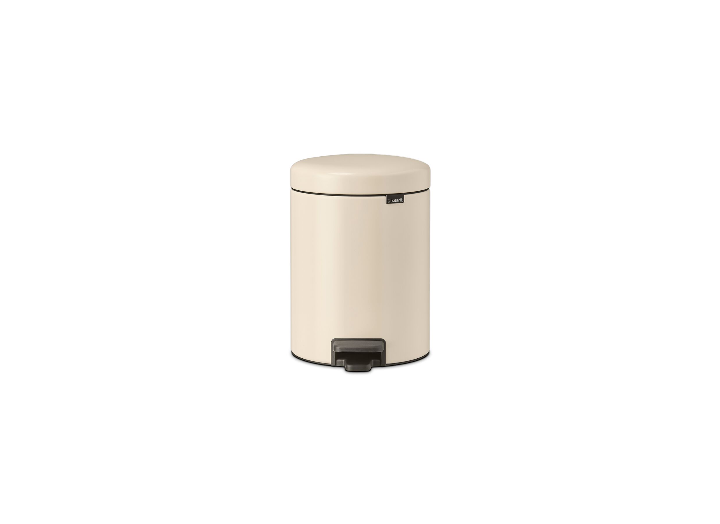 Poubelle à pédale NewIcon Brabanta 5L soft beige - Poubelle à pédale NewIcon Brabanta 5L soft beige