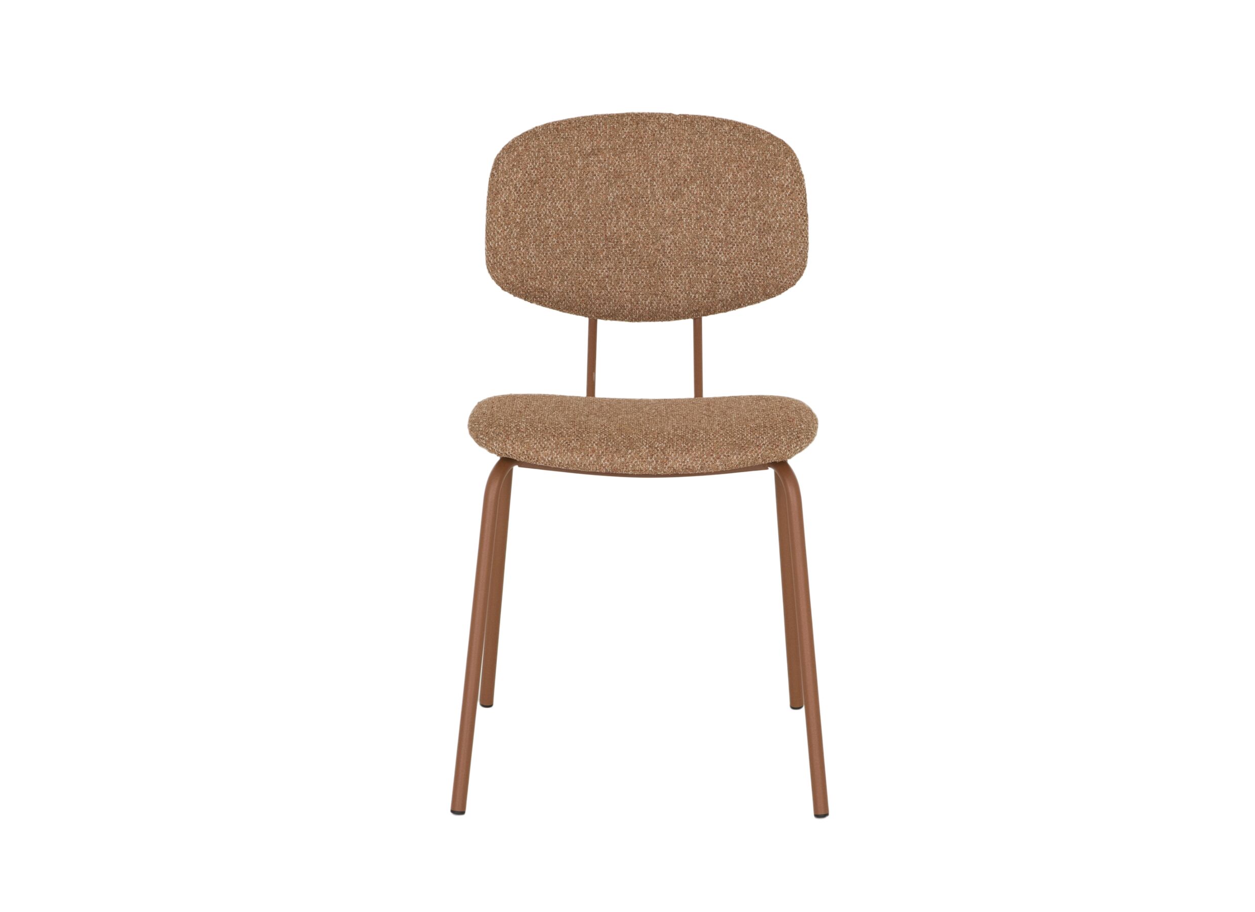 Chaise Bistro 47x57x79cm - fibre polyester - orange