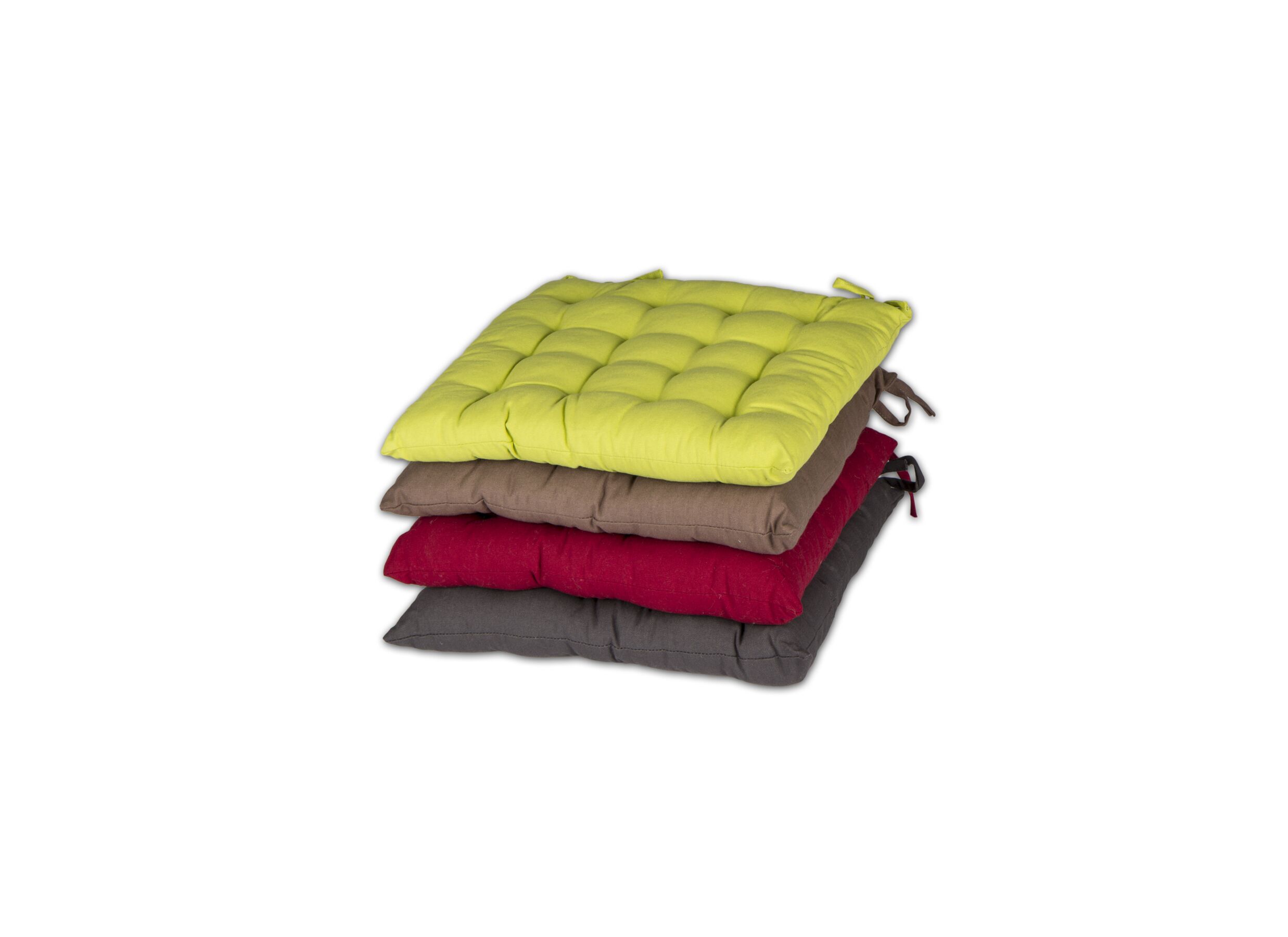 Coussin de chaise 38x38cm gris