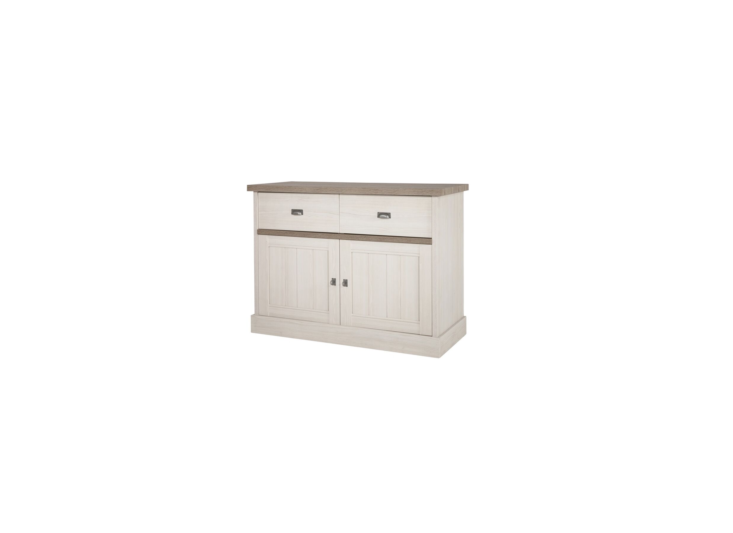 Plus Important - Commode 122x50x88cm - décor - lariks/cristal oak
