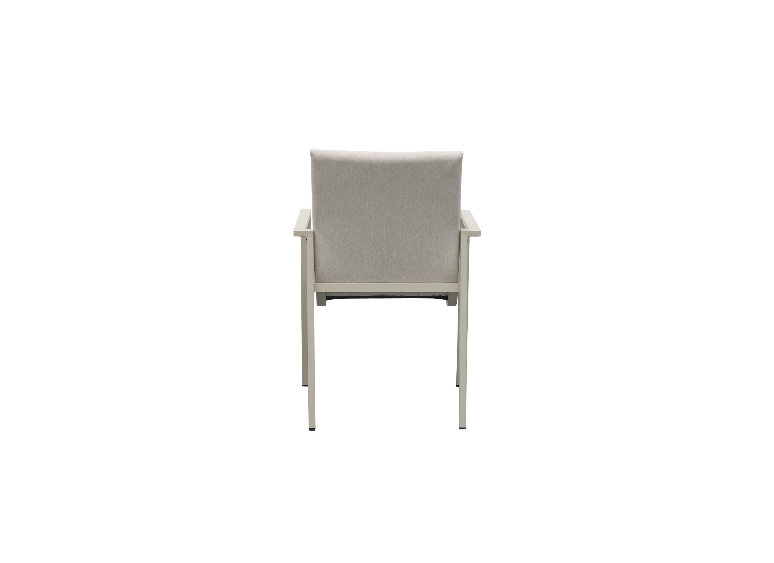 Aperçu - Chaise de jardin Cardamom 61x57x85cm - aluminium - greige