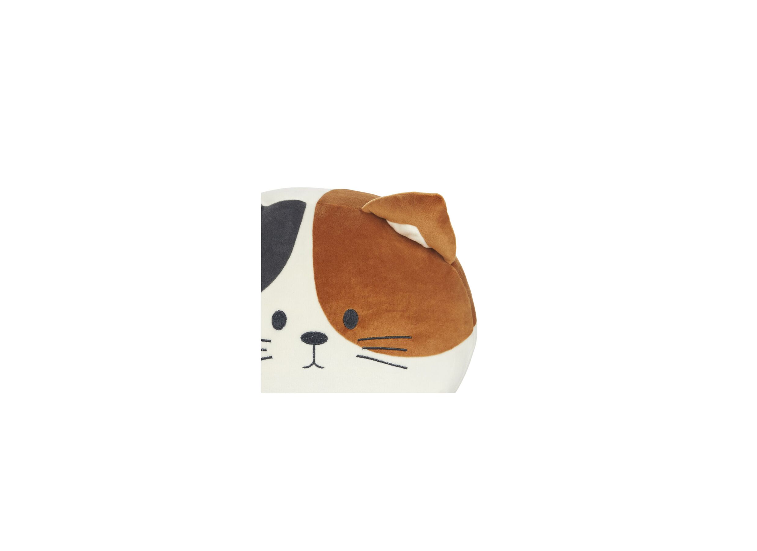 Detail - Coussin Kitty Calico 20x30cm - polyester - multicolore