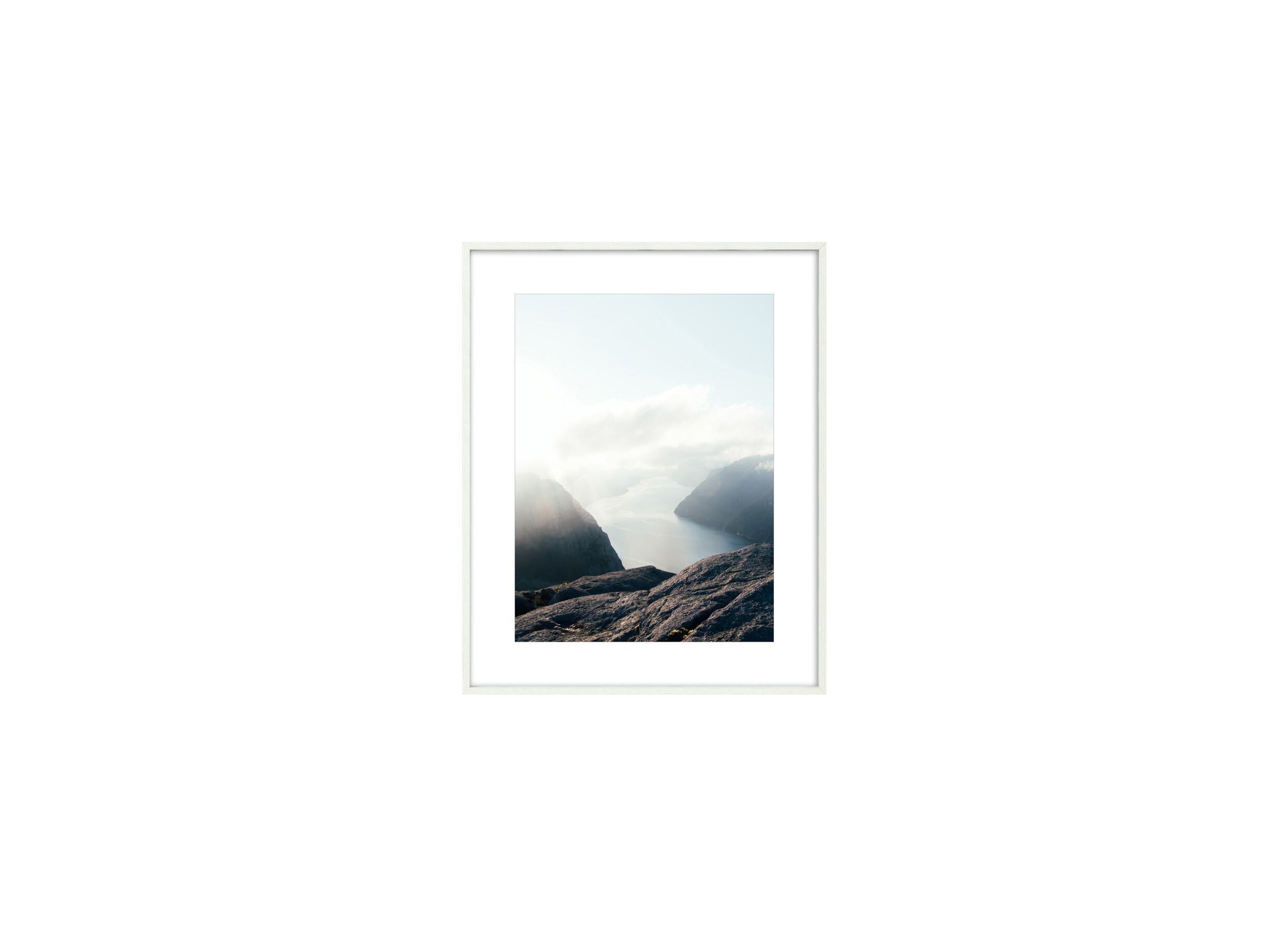 Cadre photo Brasil 40x50cm - Cadre photo Brasil 50x40cm - MDF - blanc