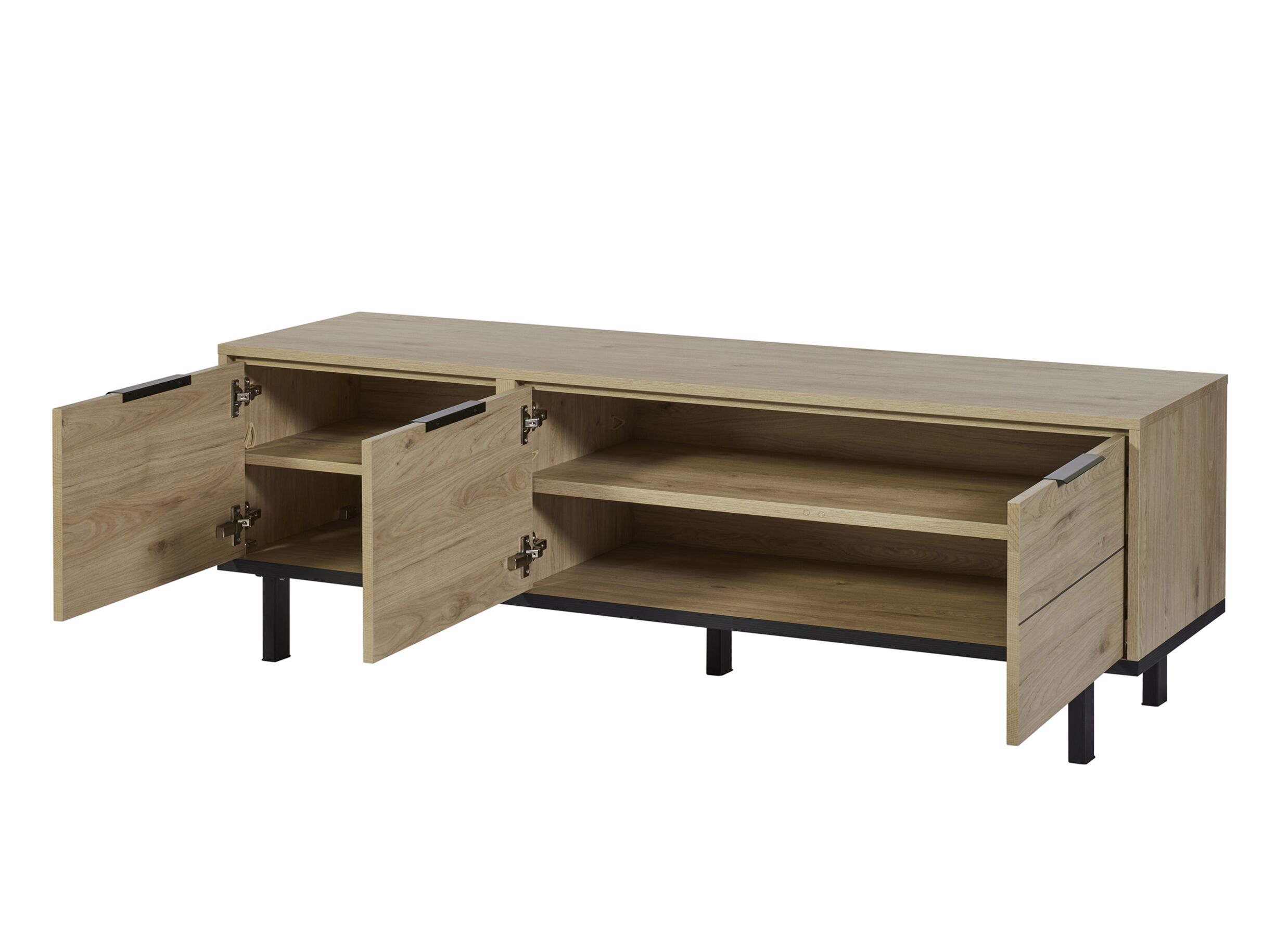 Indeling - Tv-meubel Toby 175cm - decor - castella oak
