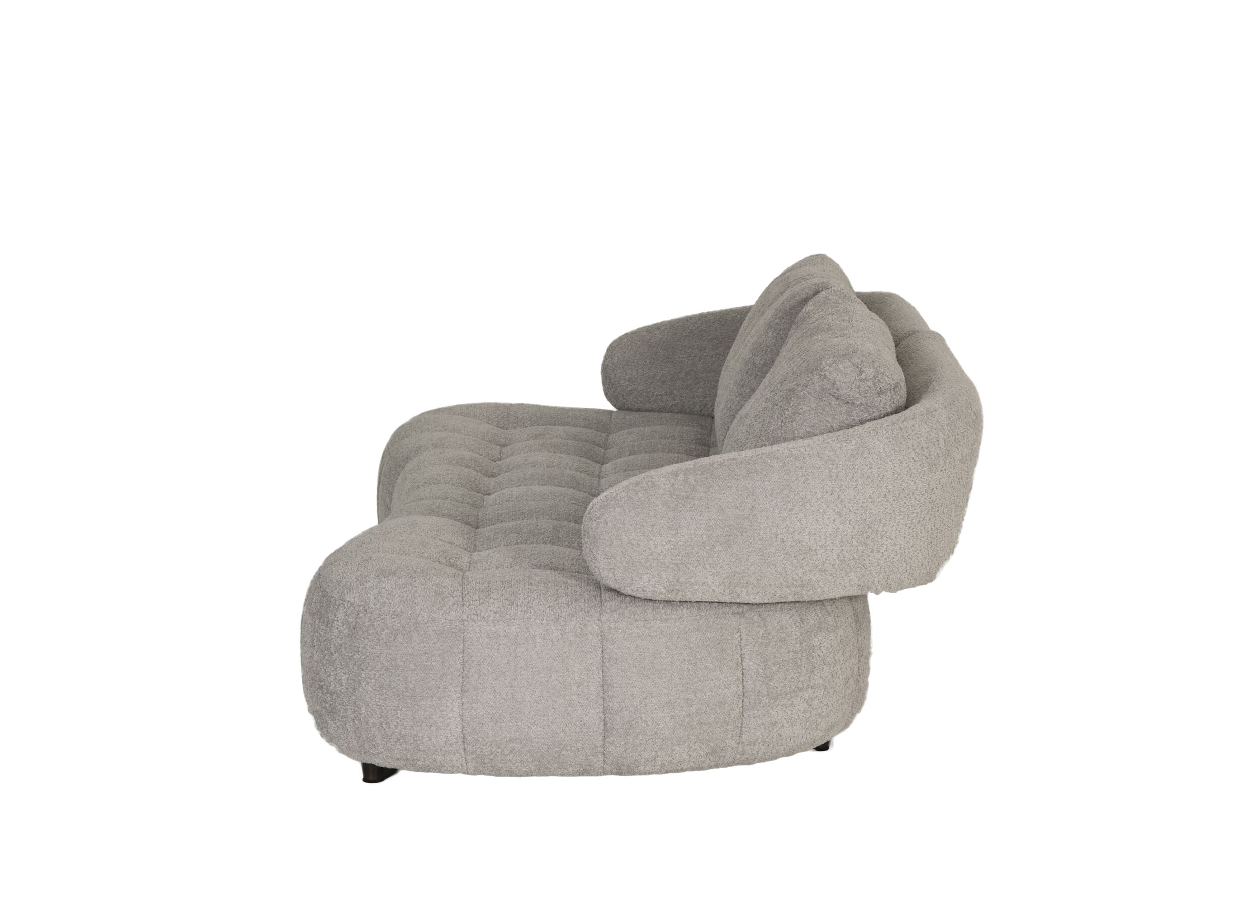 Overzichtsfoto - Zetel Lepanto 2,5-zit - stof - silver grey