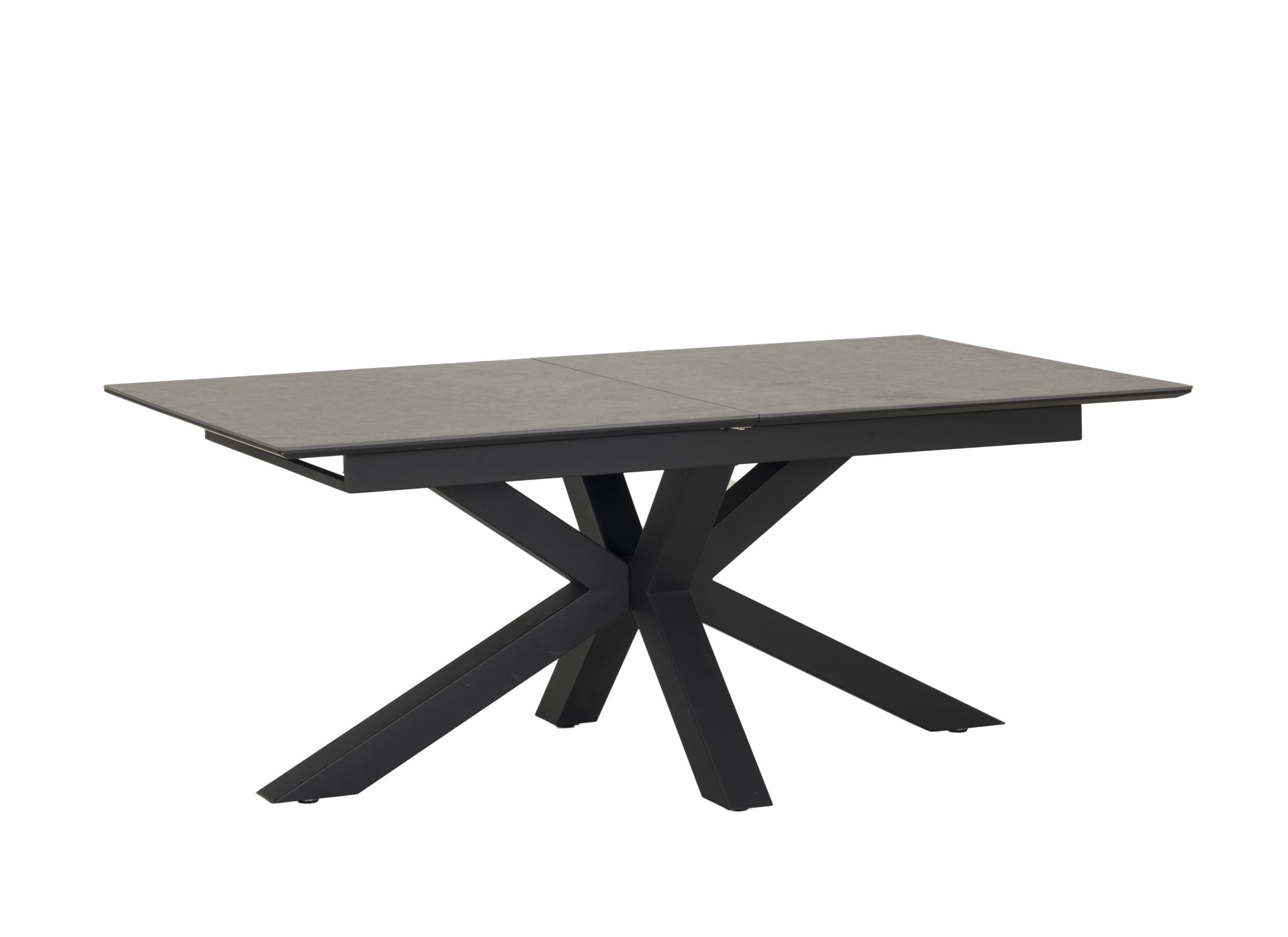Hoofdfoto - Tafel Forge 190/240x90cm - MDF & metaal- grijs