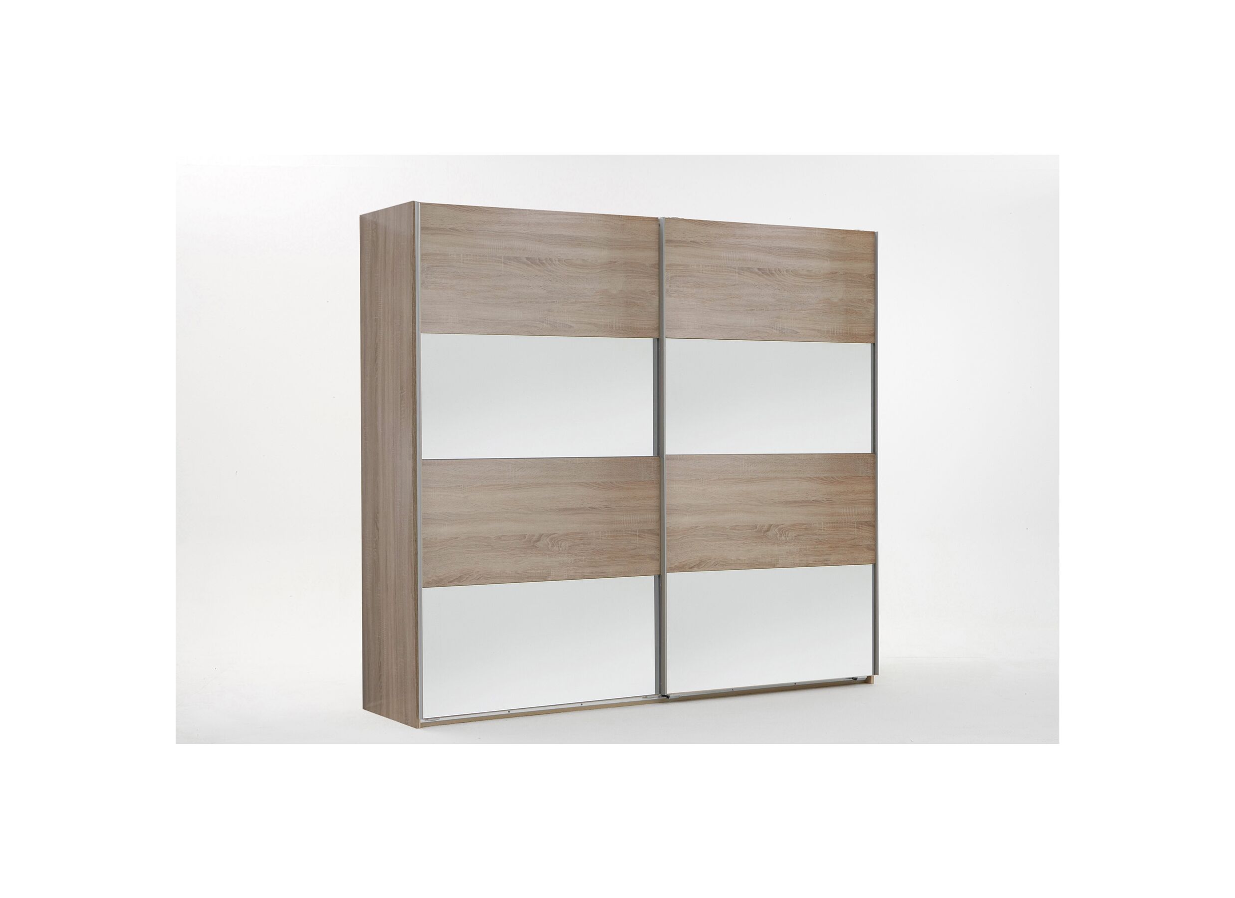 Armoire à portes coulissantes Easyplus 225cm - décor - chêne sonoma