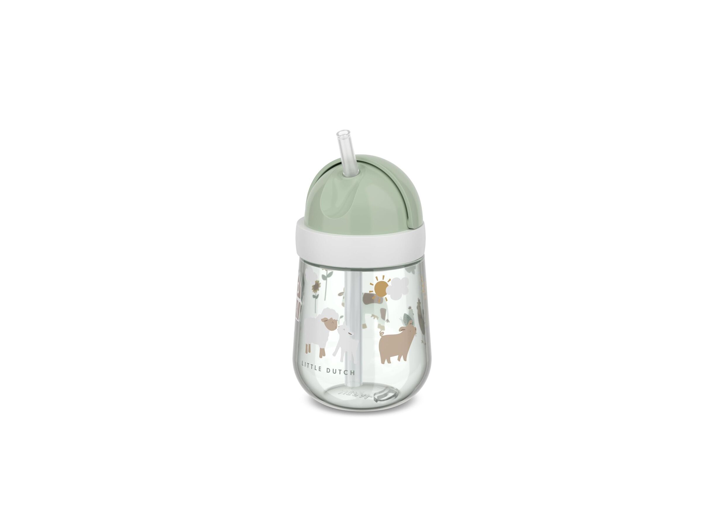 Hoofdfoto - Mio rietjesbeker Little Dutch 300ml - kunststof - little farm