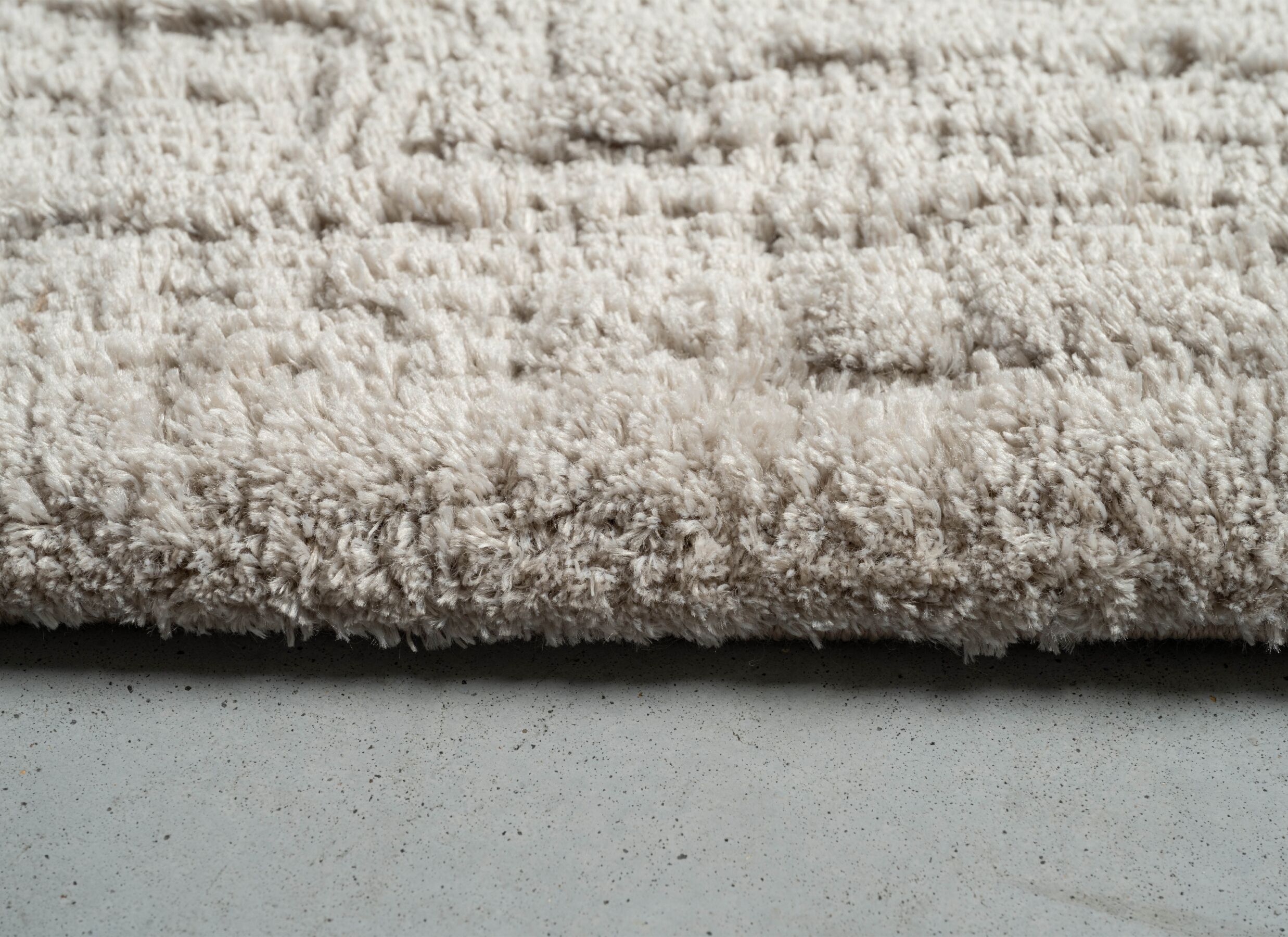 Detail - Tapis Madagaskar 240x300cm - fibre de polyester - beige