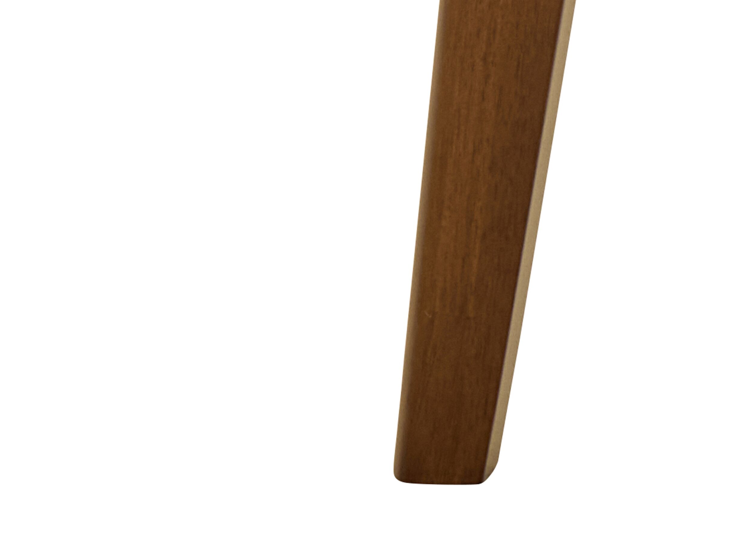Detailfoto - Tafel Ø120x76cm - walnoot fineer - bruin