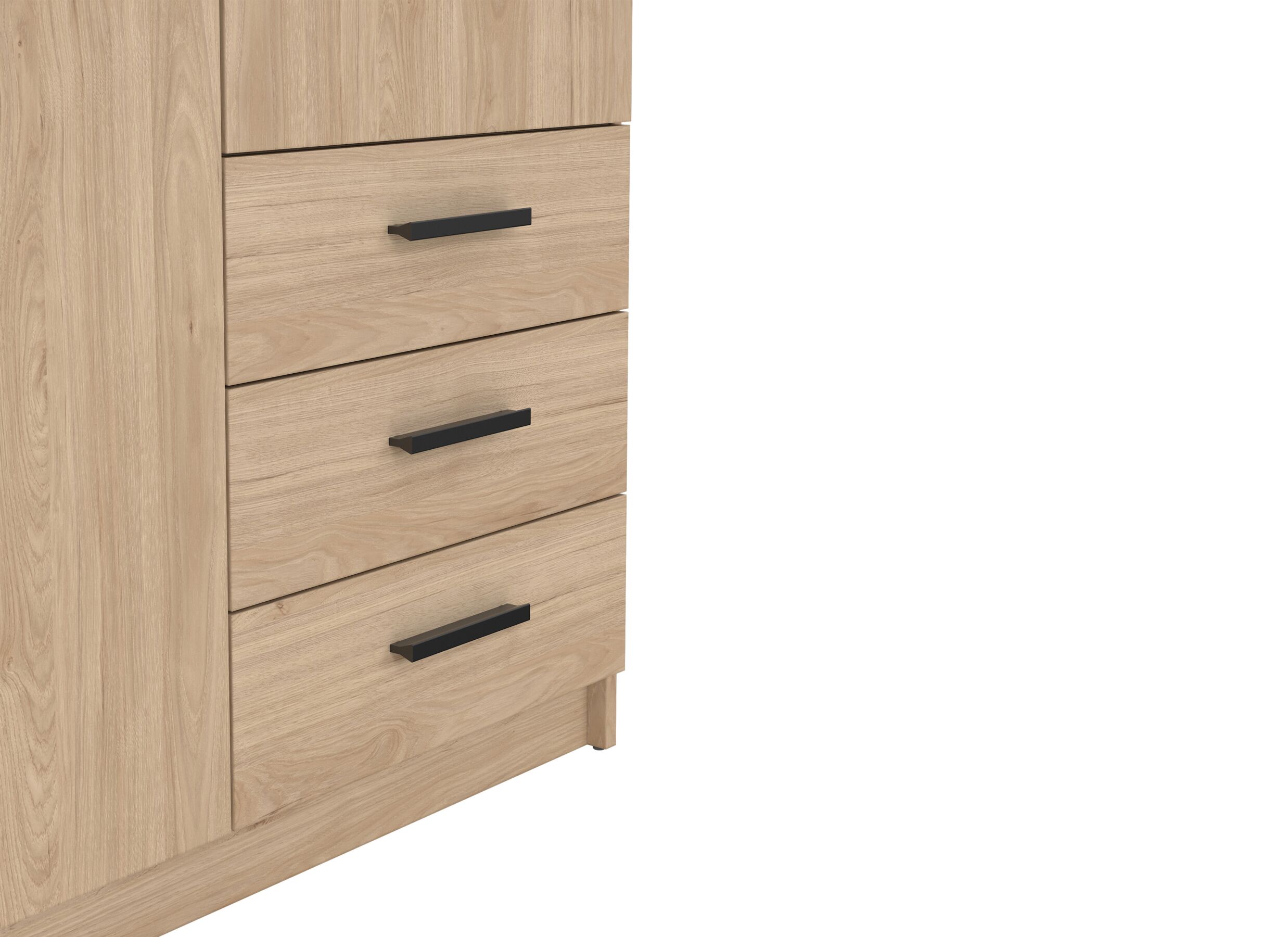Detailfoto - Kleerkast Sprint 99cm - decor - jackson hickory