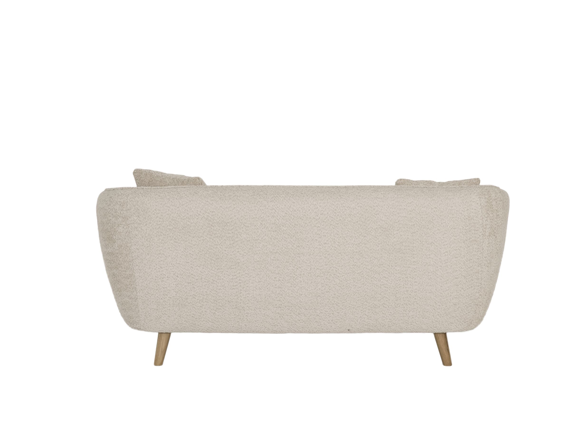 Overzichtsfoto - Zetel Momo 2-zit - polyestervezel - beige