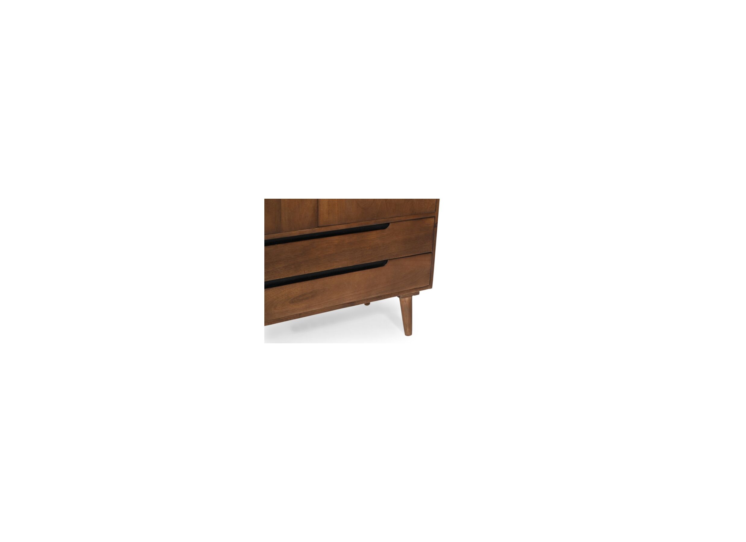 Detailfoto - Kast Ferrato 100x40x200cm - mango massief - naturel