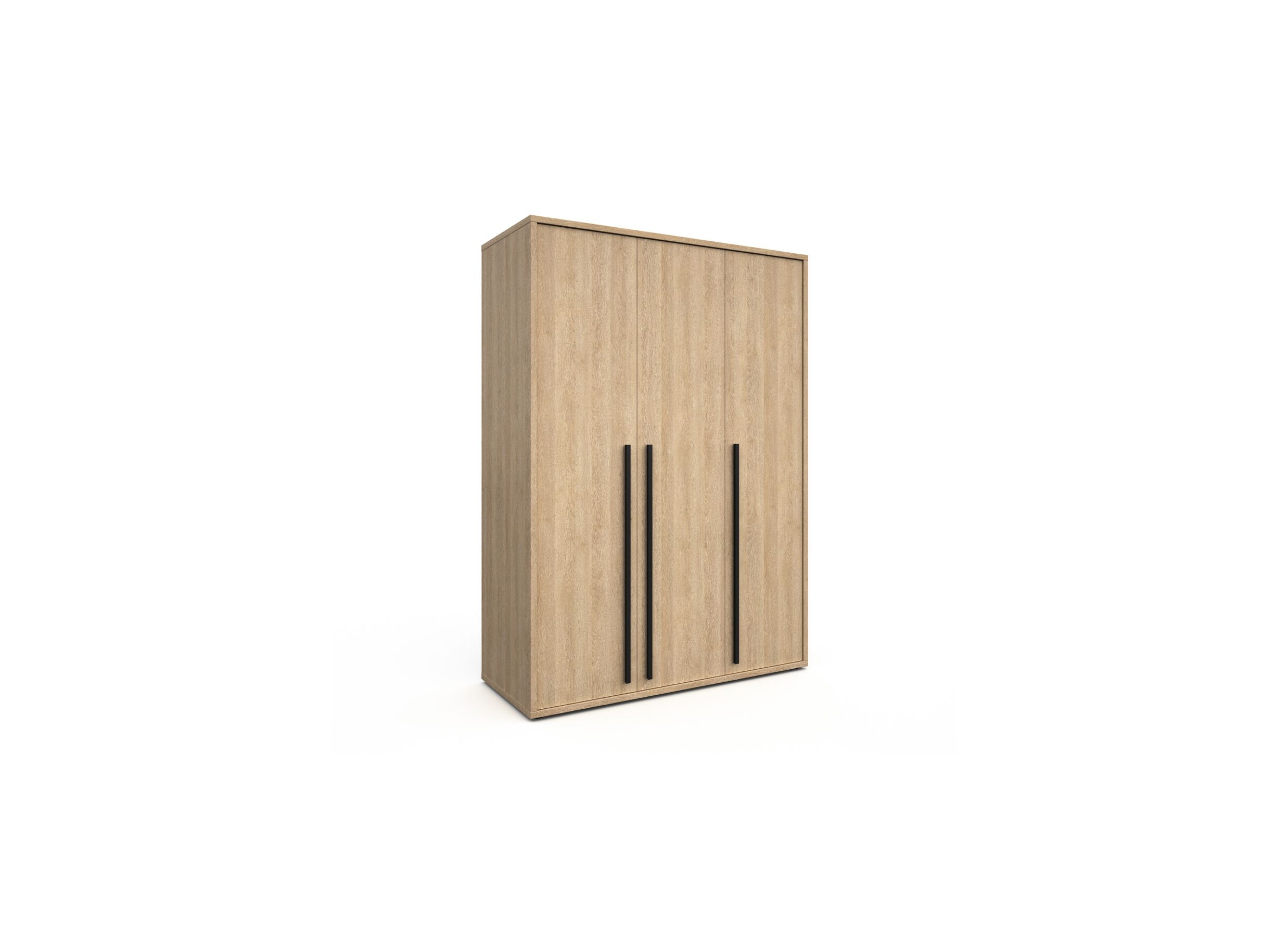 Hoofdfoto - Kleerkast Tessa 151x63x210cm - melamine - zand eik