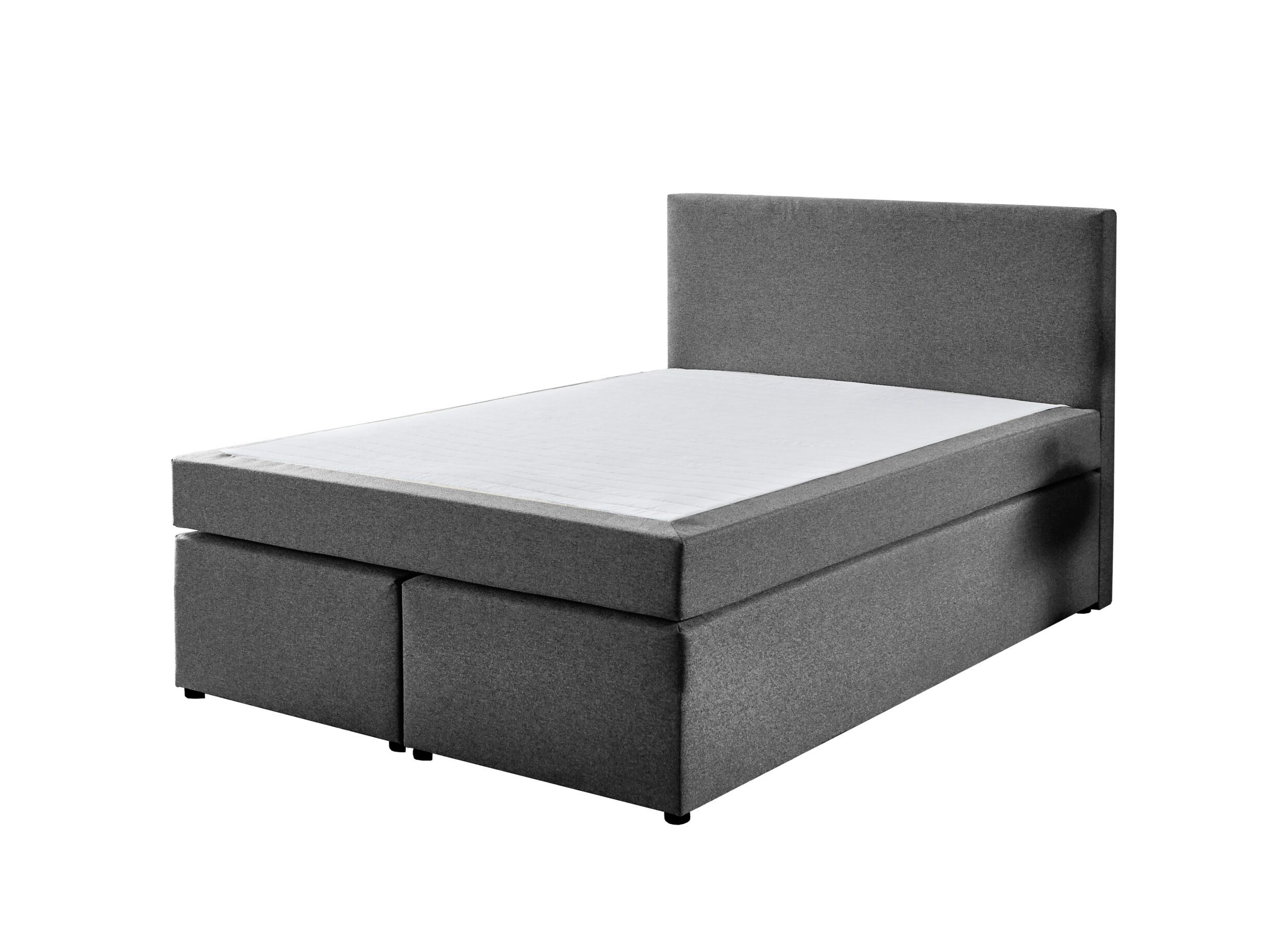 Sfeerfoto - Boxspring BX890 160x200cm - stof - middengrijs