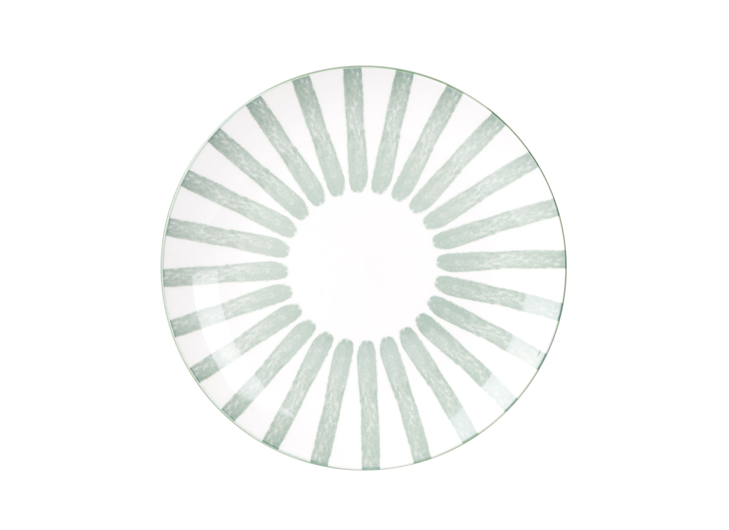 Aperçu - Assiette à dessert Cabana Ø20,5 - porcelaine - vert