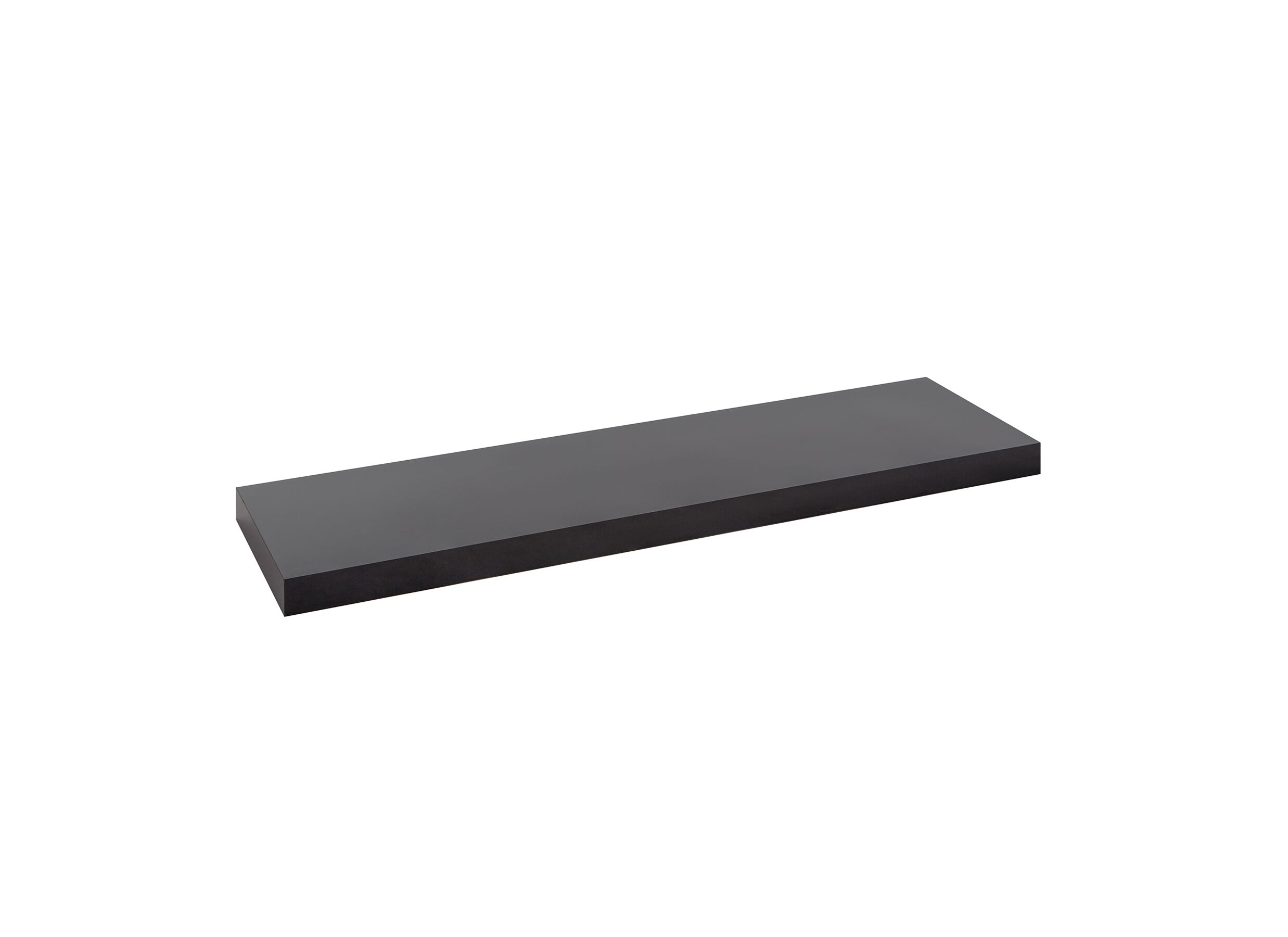 Tablette murale 90x23 - Tablette murale 90x23,5x3,8cm noir
